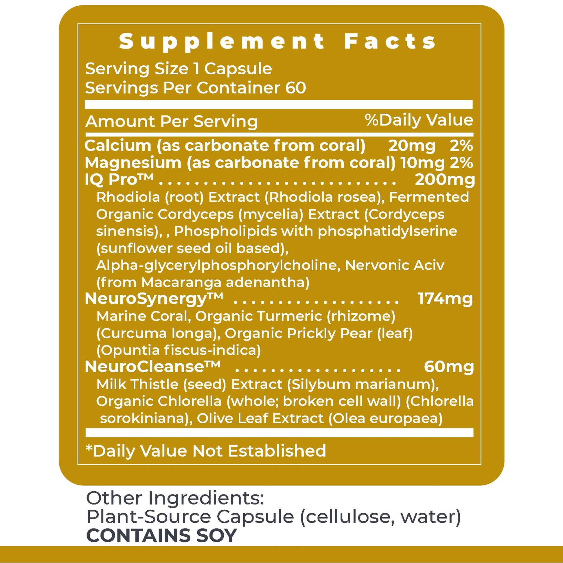 Premier Research Labs CereVen - Herbal Brain Supplement for Memory & Focus Featuring Rhodiola Rosea, Rhodiola Rosea Supplement for Brain Health Support - 60 Vegetarian Capsules Premier Research Labs Au supplements