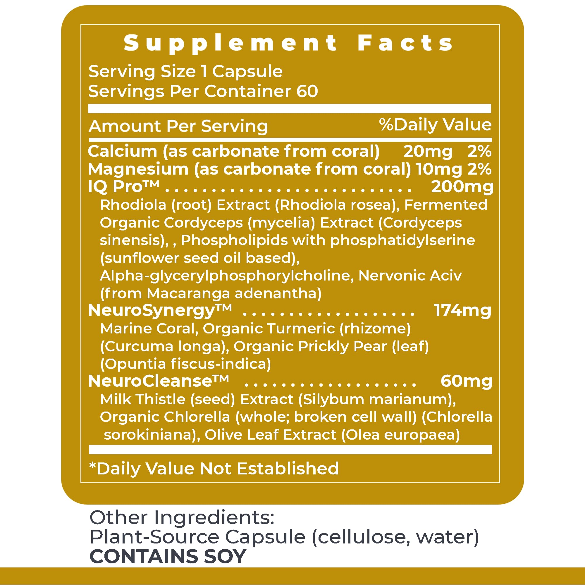 Premier Research Labs CereVen - Herbal Brain Supplement for Memory & Focus Featuring Rhodiola Rosea, Rhodiola Rosea Supplement for Brain Health Support - 60 Vegetarian Capsules Premier Research Labs Au supplements