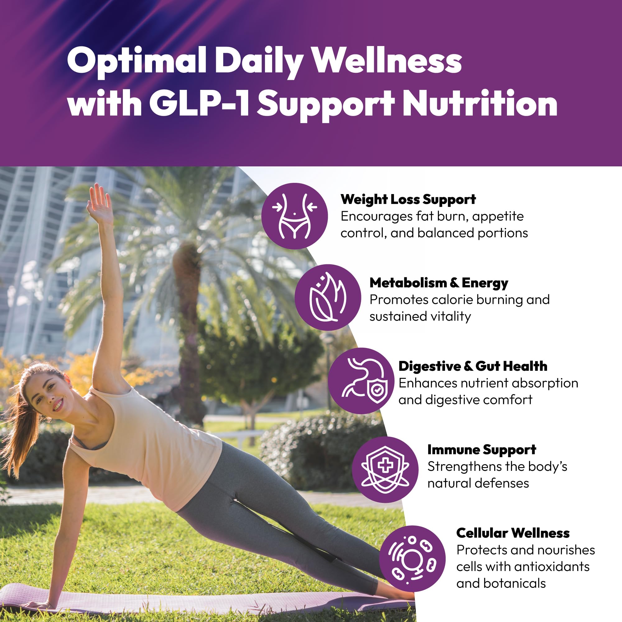 Revion LABS GLP-1 Support Weight Loss Supplement - Natural Appetite Suppressant for Women Men - Berberine Support Activate Hunger Control Curb Cravings Boost Metabolism Fat Burn & Gut Health Revion LABS Au supplements
