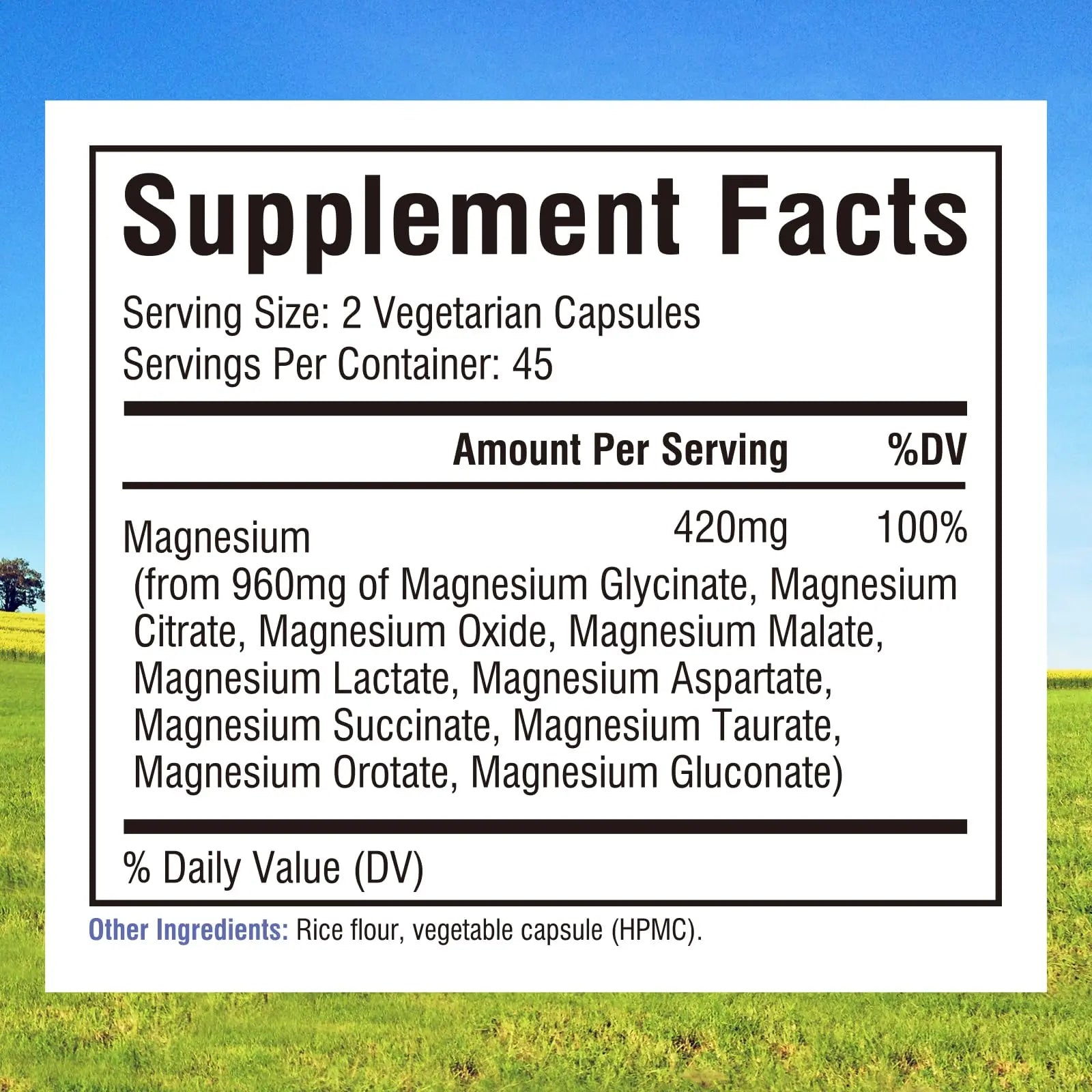 Innate Vitality 10-in-1 Magnesium Complex 960mg, 420mg Elemental Mag per Serving, with Magnesium Glycinate, Citrate, Malate, and More, Sleep, Digestion, Energy Support, 90 Vegan Caps Innate Vitality Au supplements