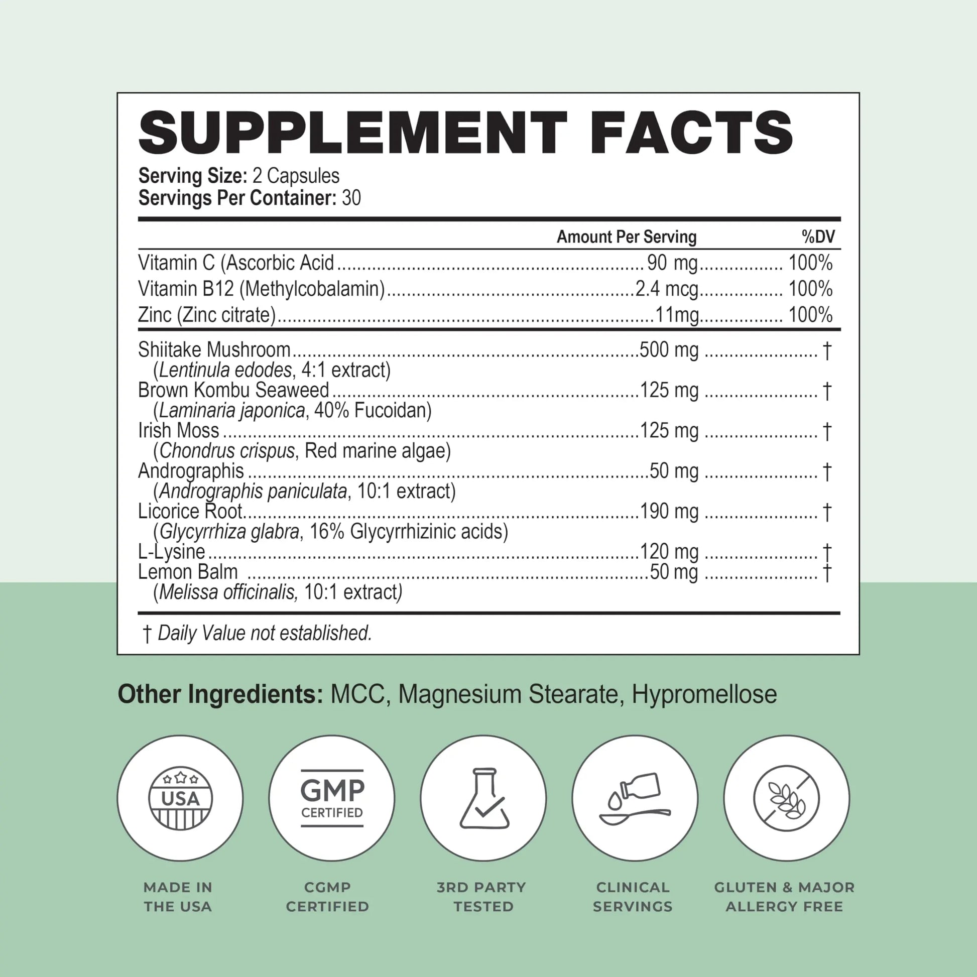Simplix | Natural Supplement to Strengthen The Immune System | Respond to Outbreaks | Source of Highly Researched Mushroom & Seaweed Polysaccharides 60 Veggie Capsules (3 Pack) (180 Count) Papillex Au supplements