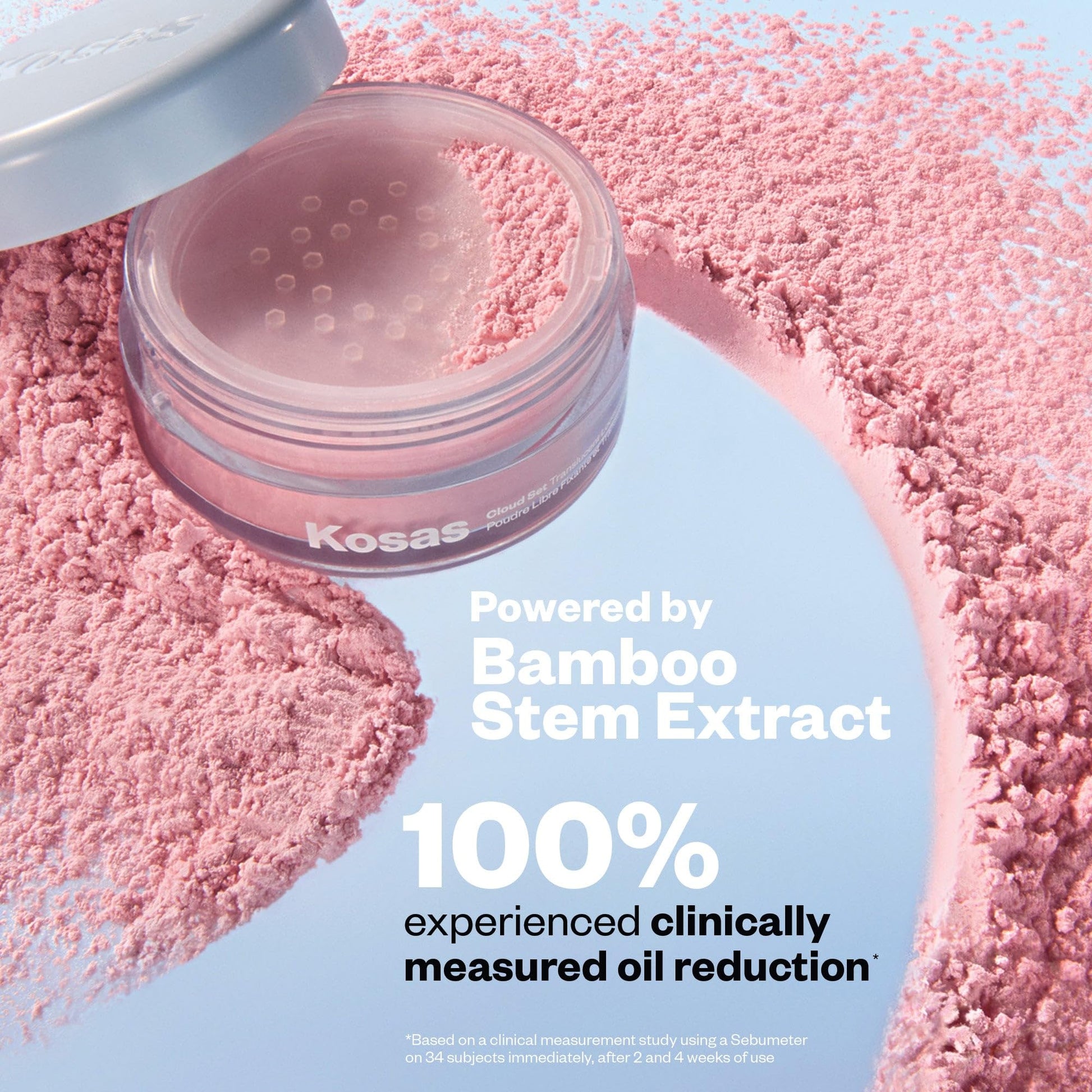 Kosas Cloud Set Loose Setting Powder – Talc-Free Translucent Face Powder for Oil Control, Ultra Sheer Pink Kosas Au supplements
