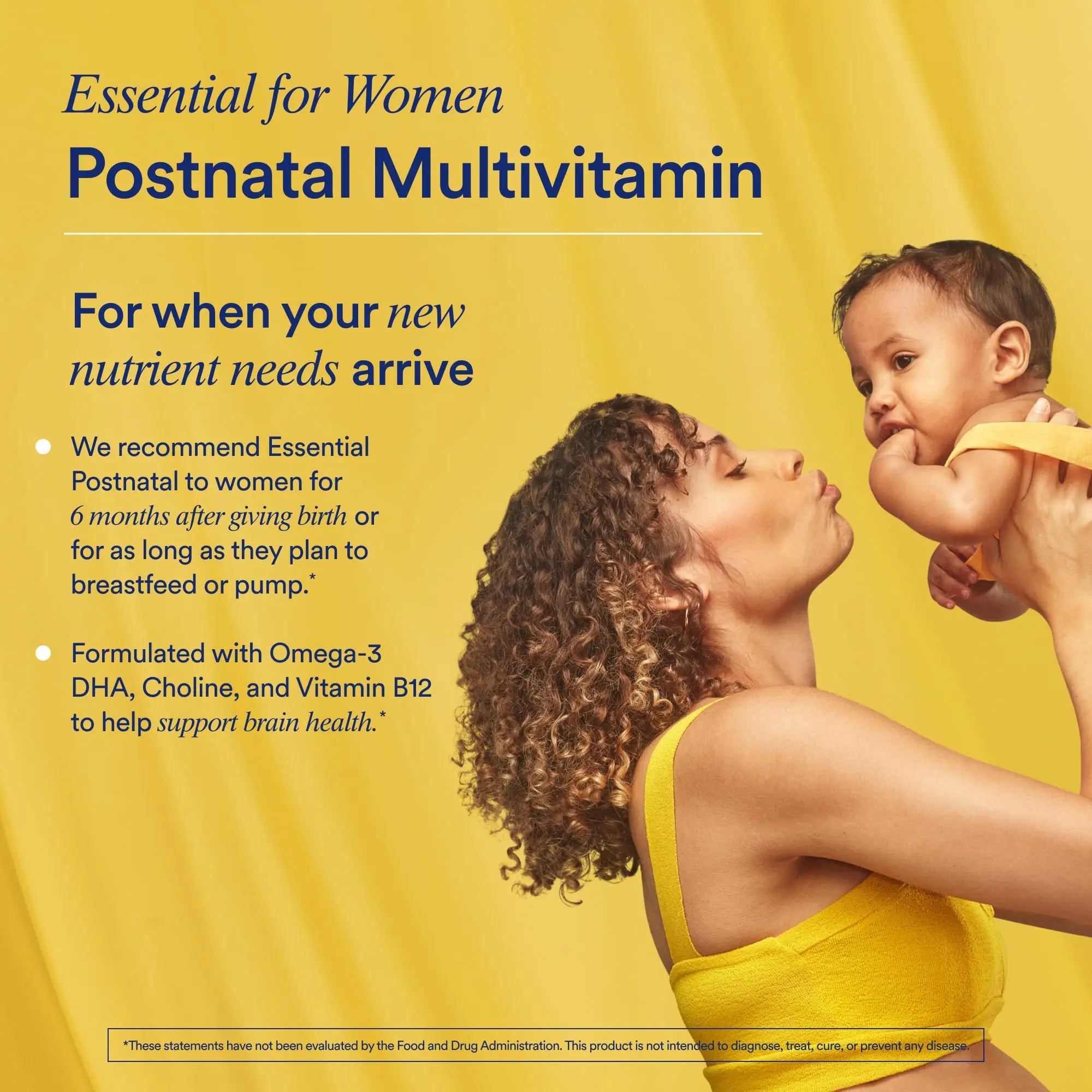 Ritual Postnatal Mom-to-Baby Set, Postpartum Multivitamin and Natal Choline Supplements, Supports Lactation, Immune Function, and Baby's Cognitive Function Ritual Au supplements