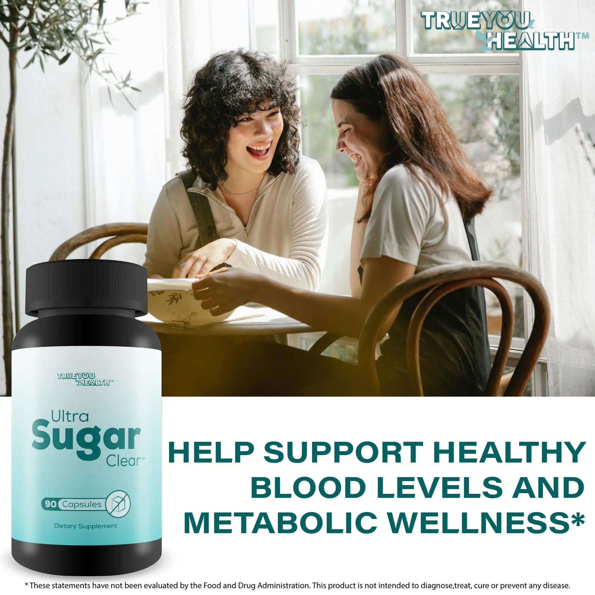 Ultra Sugar Clear - Our Best Blood Cleanse Detox Supplement - Bloodflow Support Supplement - Healthy Circulation Support Supplement - Sugar Balance Supplement - Sugar Health Blood Cleansing Formula True You Health Au supplements