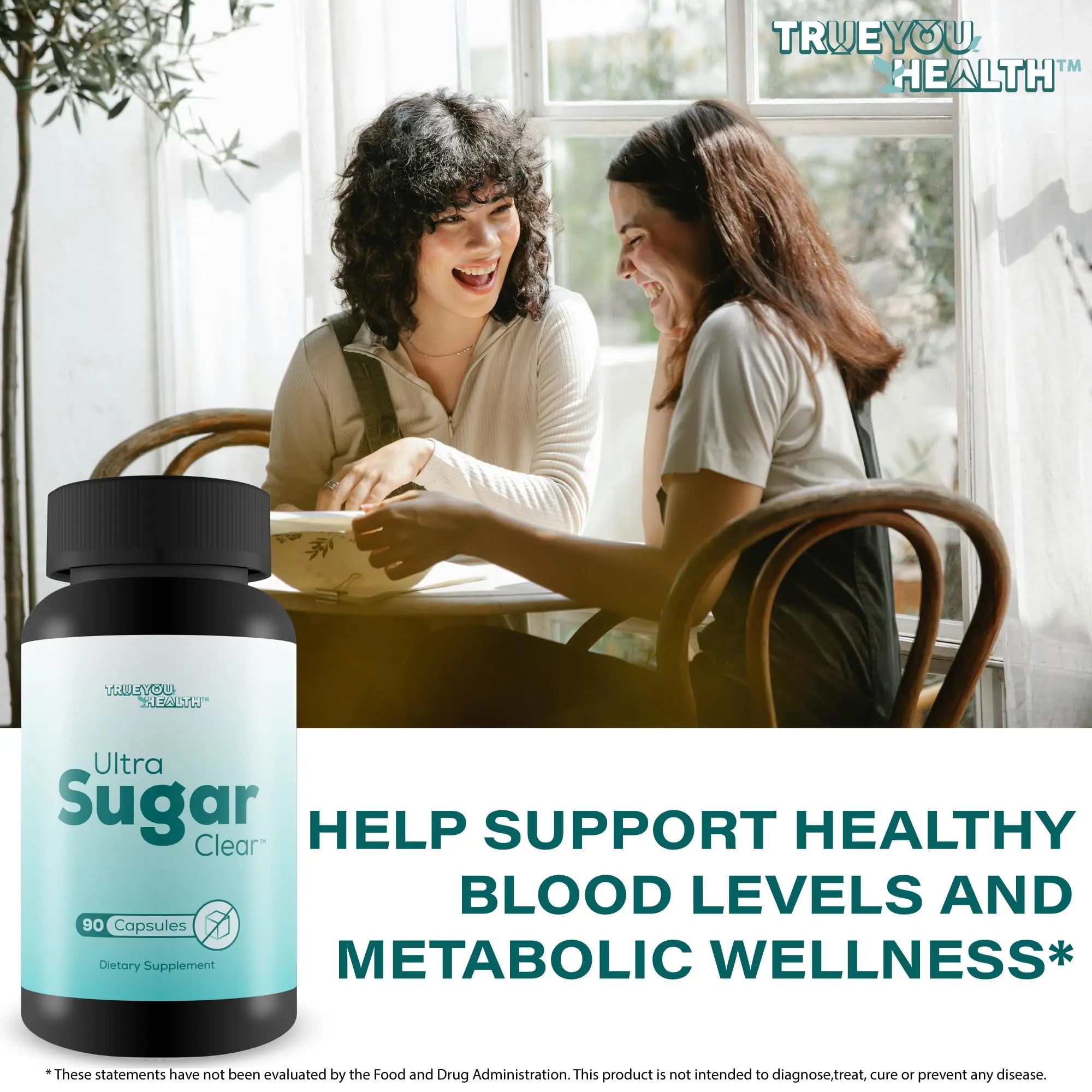 Ultra Sugar Clear - Our Best Blood Cleanse Detox Supplement - Bloodflow Support Supplement - Healthy Circulation Support Supplement - Sugar Balance Supplement - Sugar Health Blood Cleansing Formula True You Health Au supplements