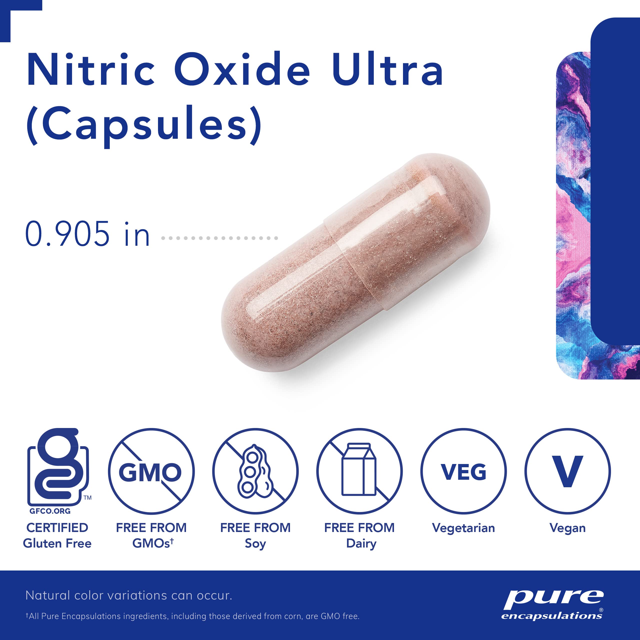 Pure Encapsulations Nitric Oxide Ultra (Capsules) - Supplement Supports Nitric Oxide Pure Encapsulations Au supplements