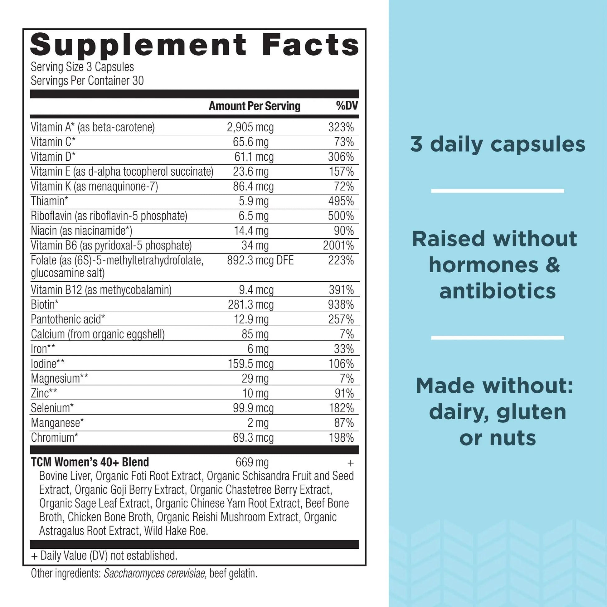 Ancient Nutrition Multivitamins for Men and Women, Age 40+ (90 Count) Ancient Nutrition Au supplements