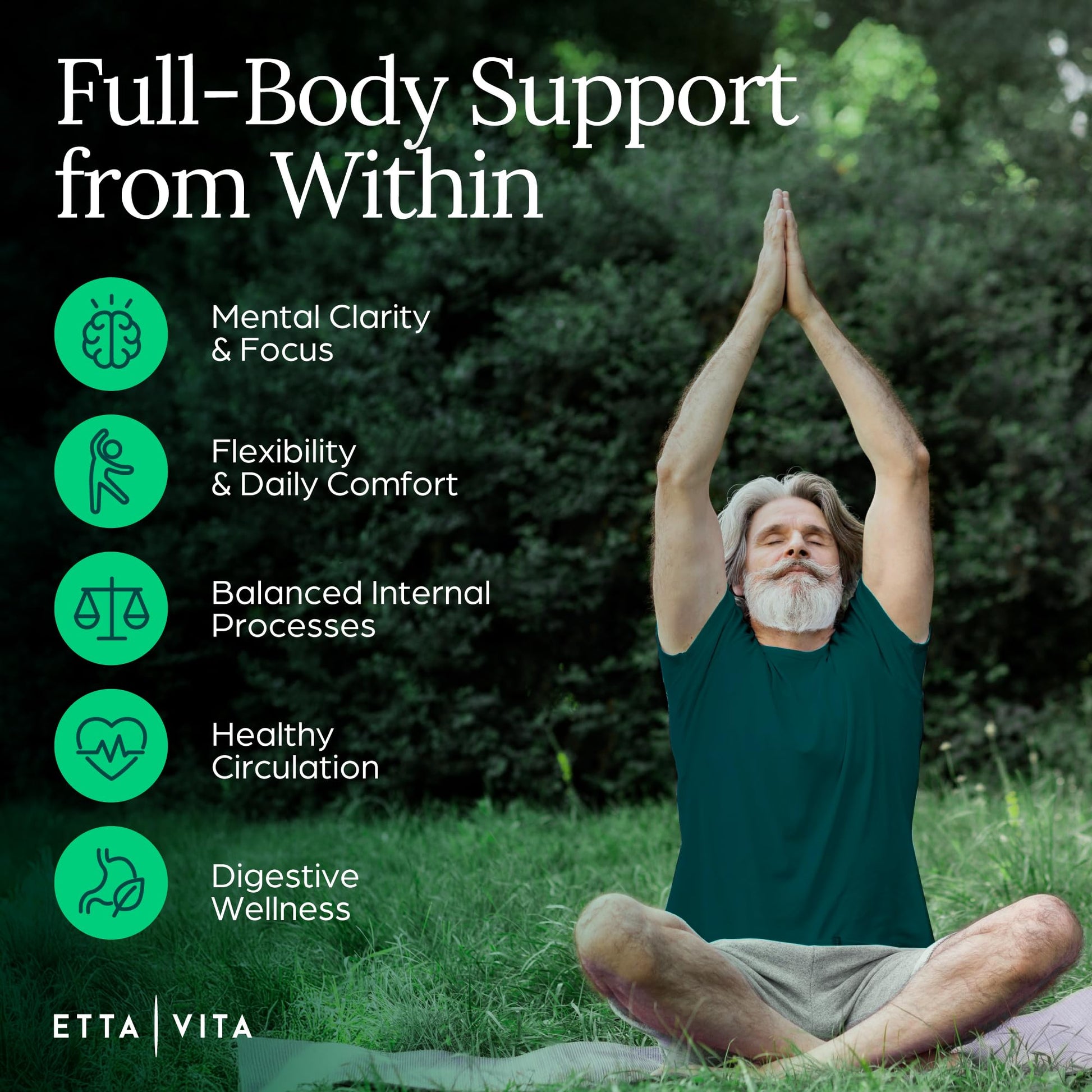 Potent Nattokinase 4000 FU Serrapeptase 240000 SPU Lumbrokinase 2000 FU Supplement - Proteolytic Enzymes Capsules for Energy Support, Digestion, Detox, Cognition & Gut Health for Men & Women Etta Vita Au supplements