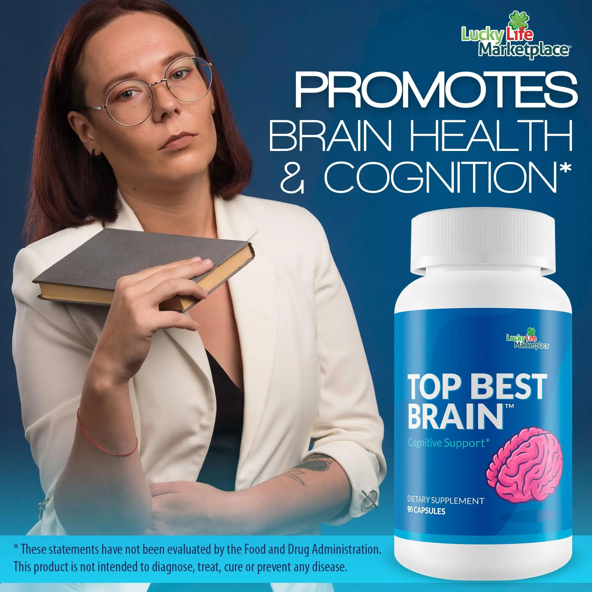 Top Best Brain - Cognitive Support Supplement for Memory, Focus, & Mental Clarity - Promote Improved Concentration, Cognition, & Motivation - Brain Pills for Cognitive Health - Nootropic Formula Generic Au supplements