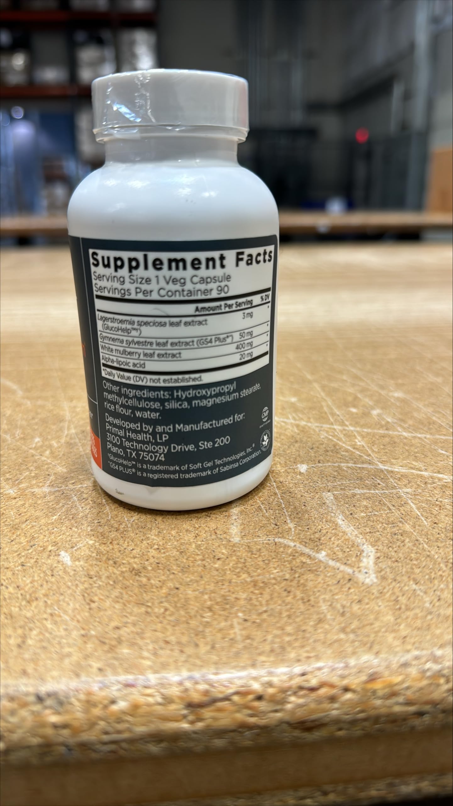 Primal Labs GlucoBurn Support Supplement with White Mulberry Leaf Extract and Alpha Lipoic Acid, 90 Veg capsules Primal Labs Au supplements