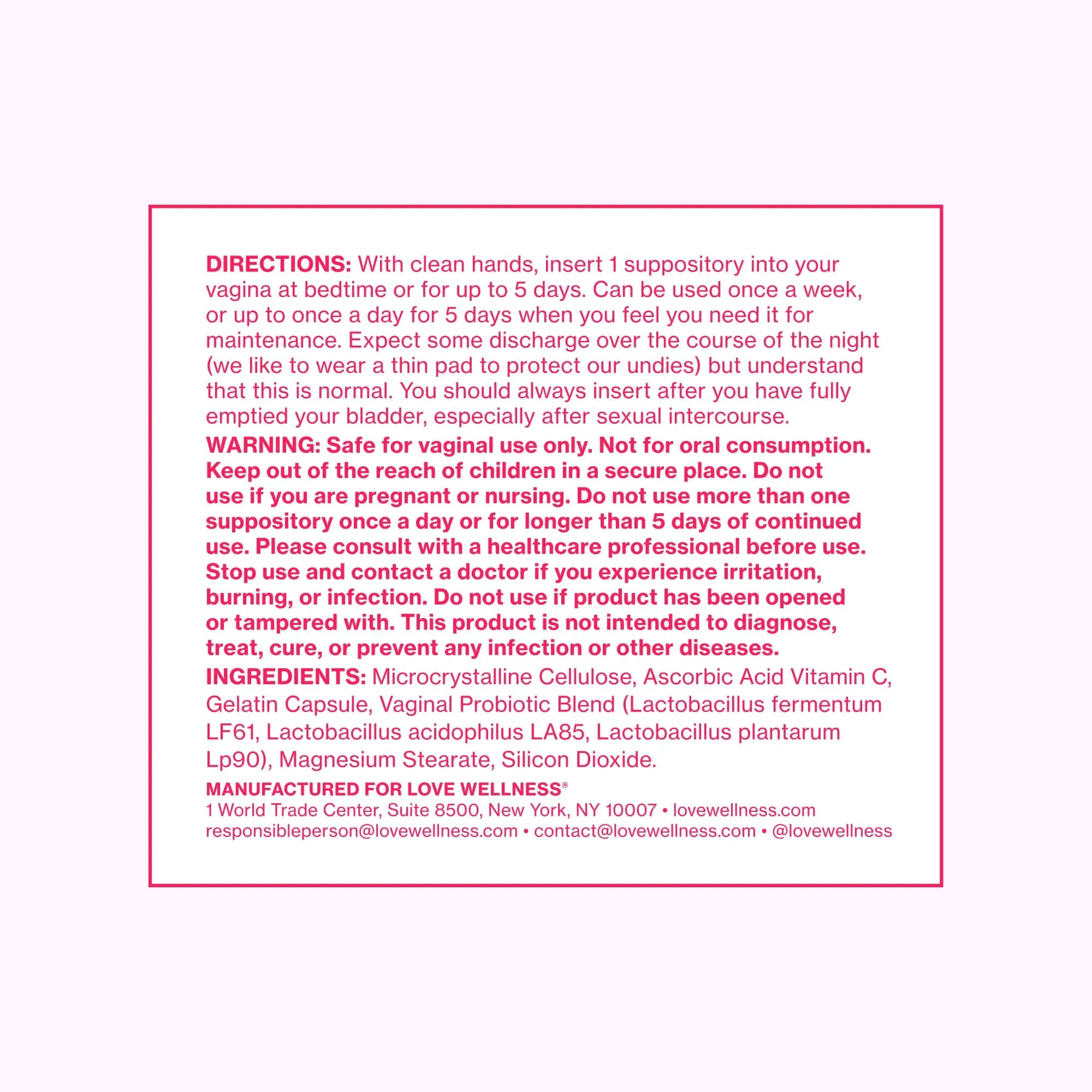 Love Wellness The Killer & Flora Power | Vaginal Suppository Duo with Boric Acid, Probiotics & Vitamin C | Supports pH Balance, Odor Control & Feminine Health | Fragrance-Free, Non-GMO & Paraben Free Love Wellness Au supplements