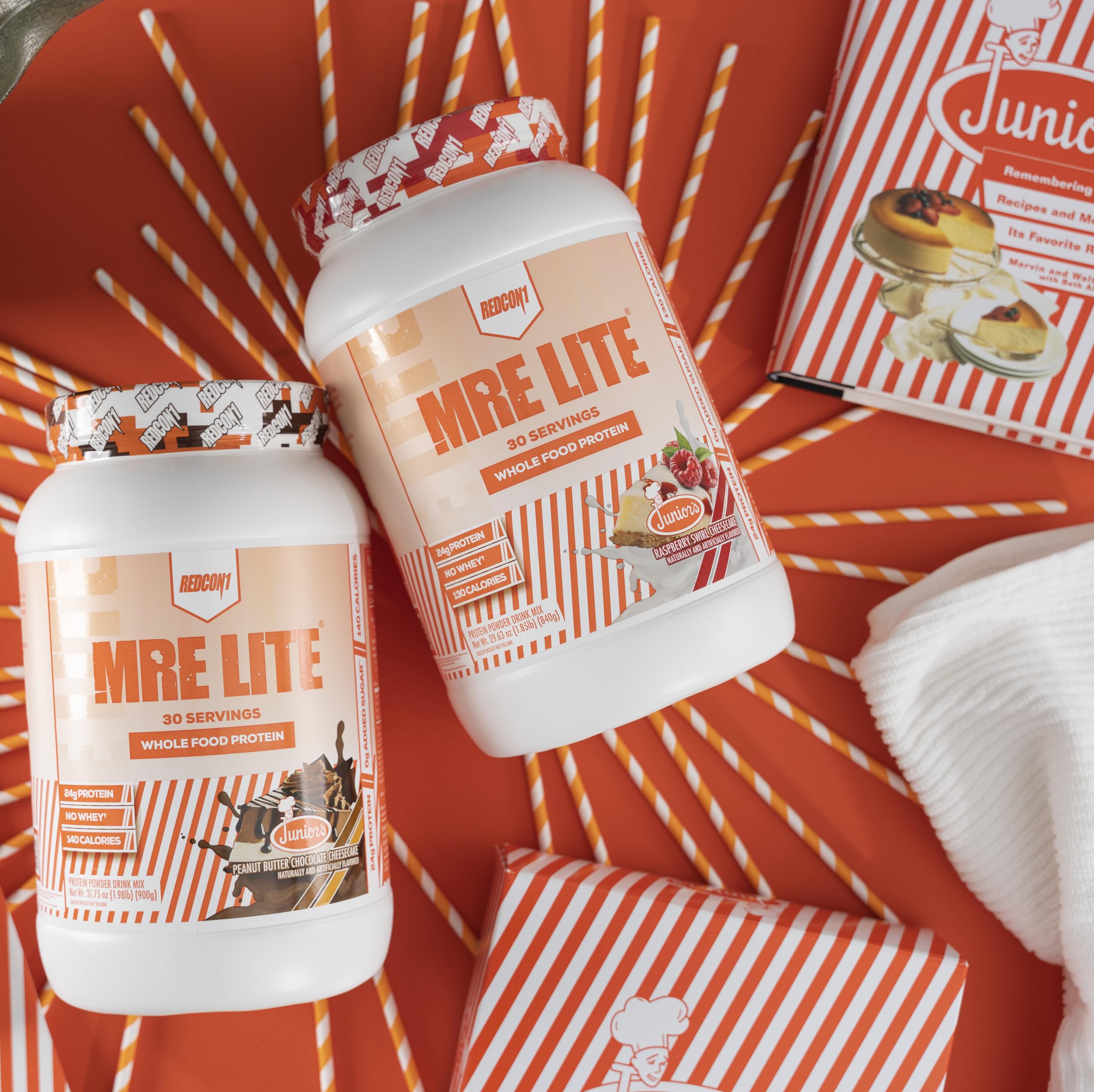 REDCON1 MRE Lite Whole Food Protein Powder, Juniors, Peanut Butter Chocolate REDCON1 Au supplements