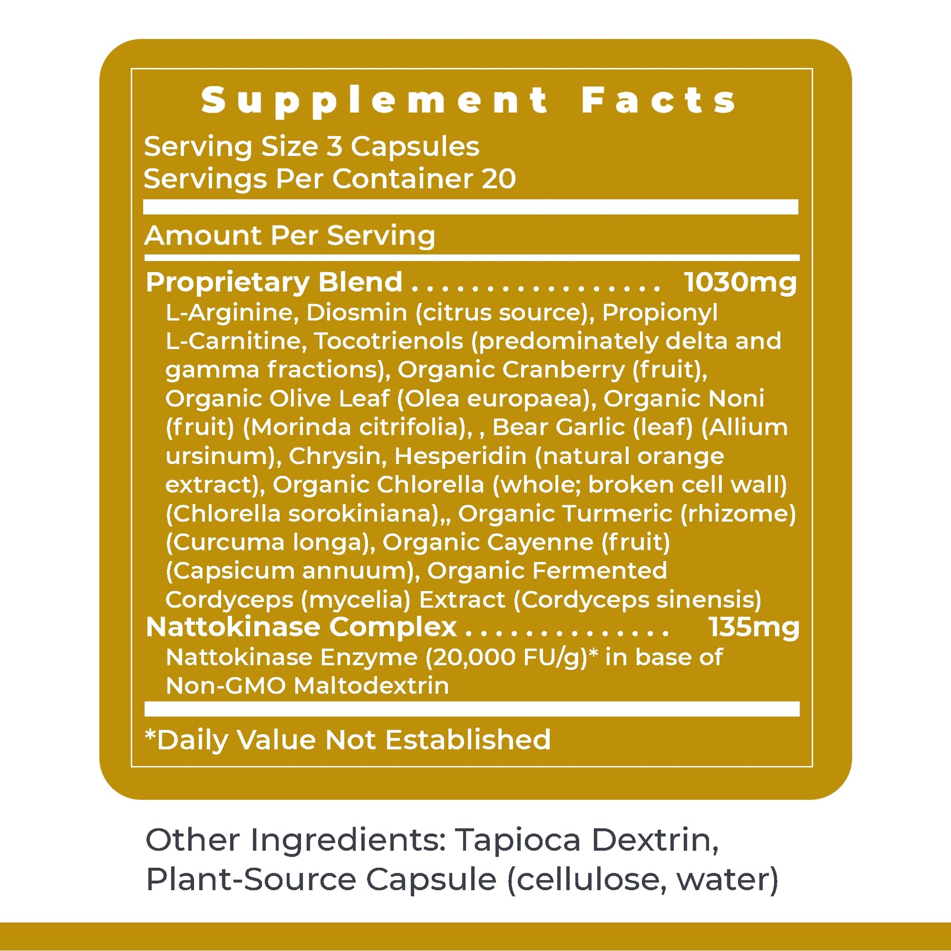 Premier Research Labs CircuZyme - Blood Circulation Supplements Supporting Blood Flow & Vascular Support Featuring Diosmin, Cayenne & Nattokinase, for Men and Women - 60 Vegetarian Capsules Premier Research Labs Au supplements