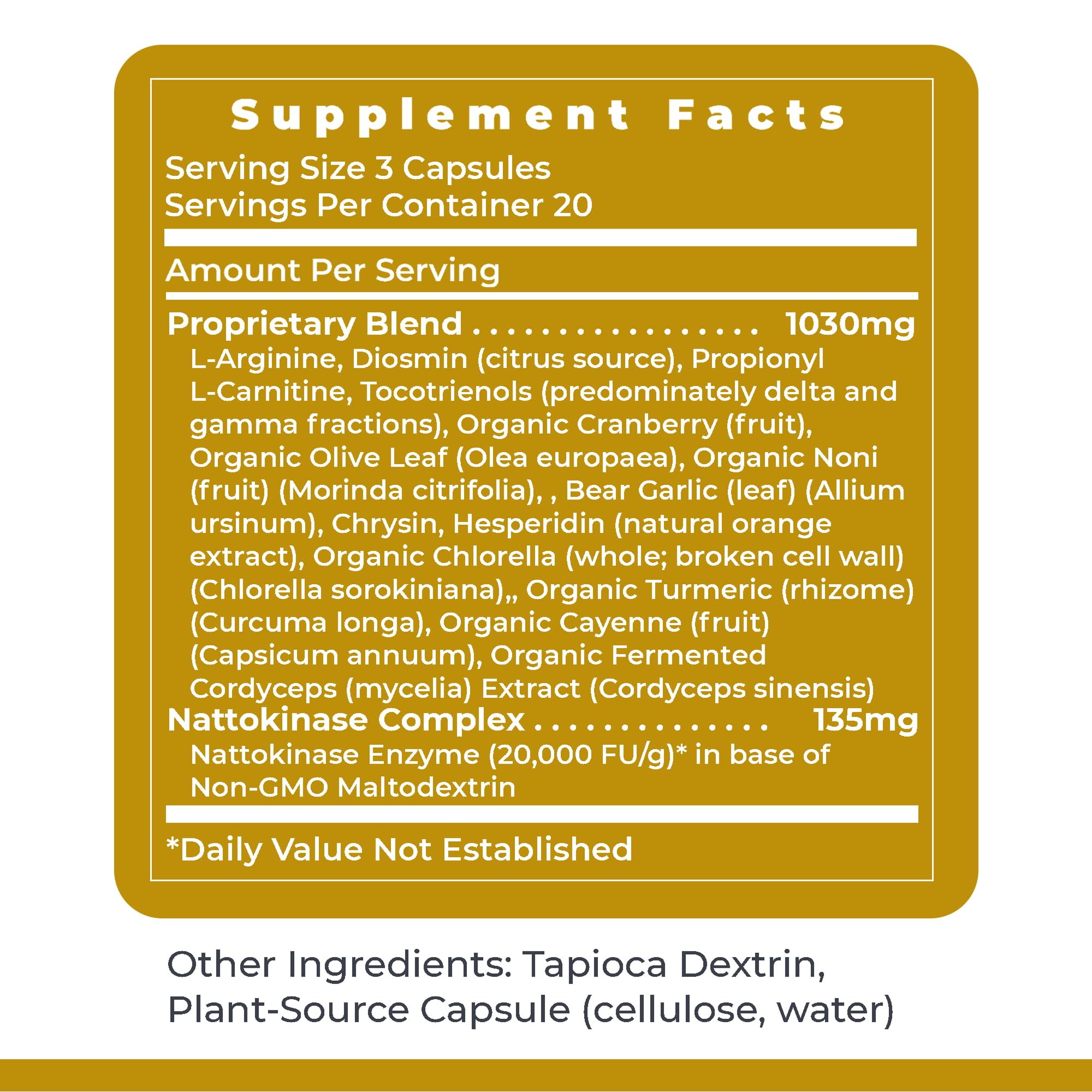 Premier Research Labs CircuZyme - Blood Circulation Supplements Supporting Blood Flow & Vascular Support Featuring Diosmin, Cayenne & Nattokinase, for Men and Women - 60 Vegetarian Capsules Premier Research Labs Au supplements