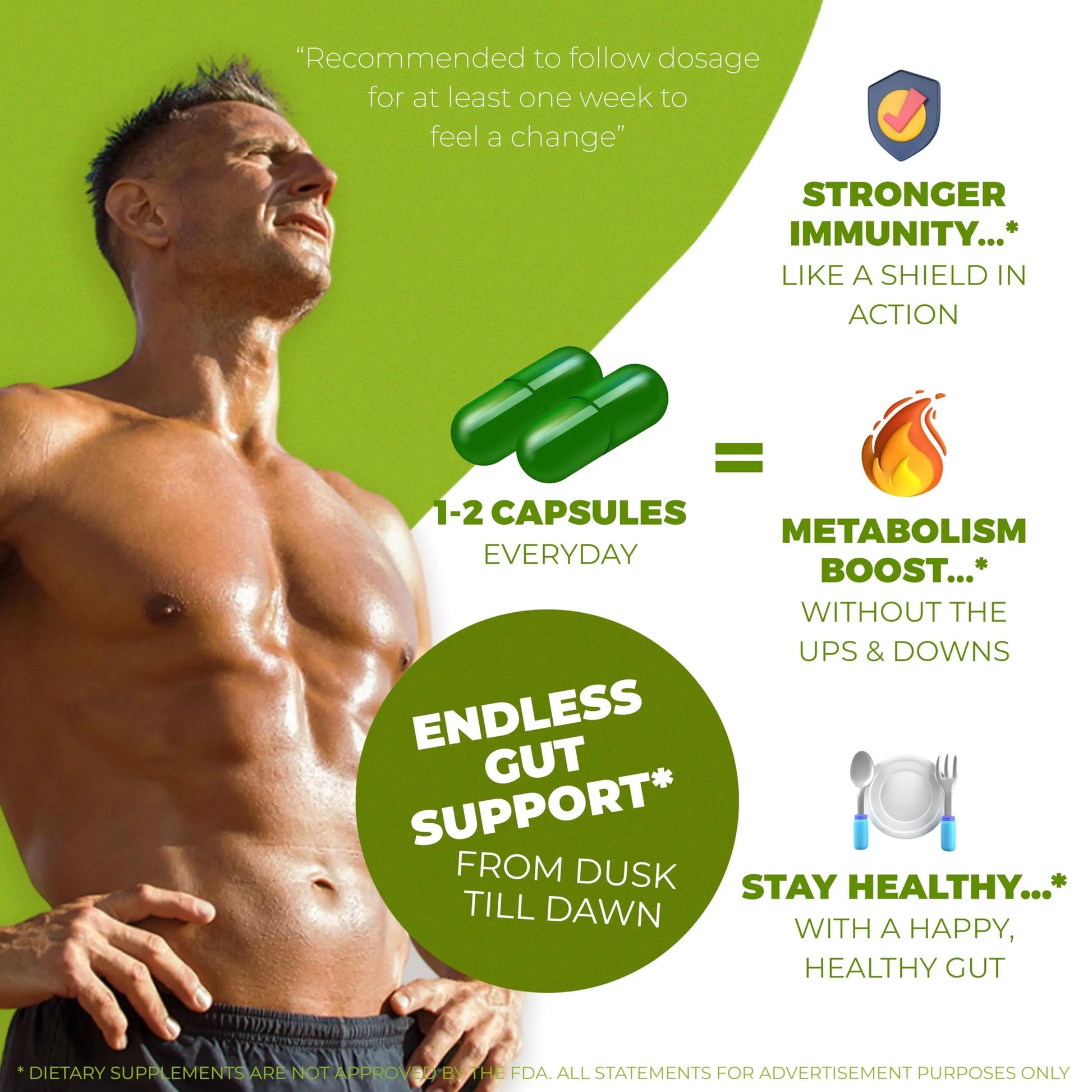 Stemox Gut Energy – Natural Energy & Metabolism Support Supplement with Biotin, Chromium, Alpha Lipoic Acid & Organic Herbal Extracts – Blood Sugar & Gut Health Support – 60 Vegan Capsules Stemox Au supplements
