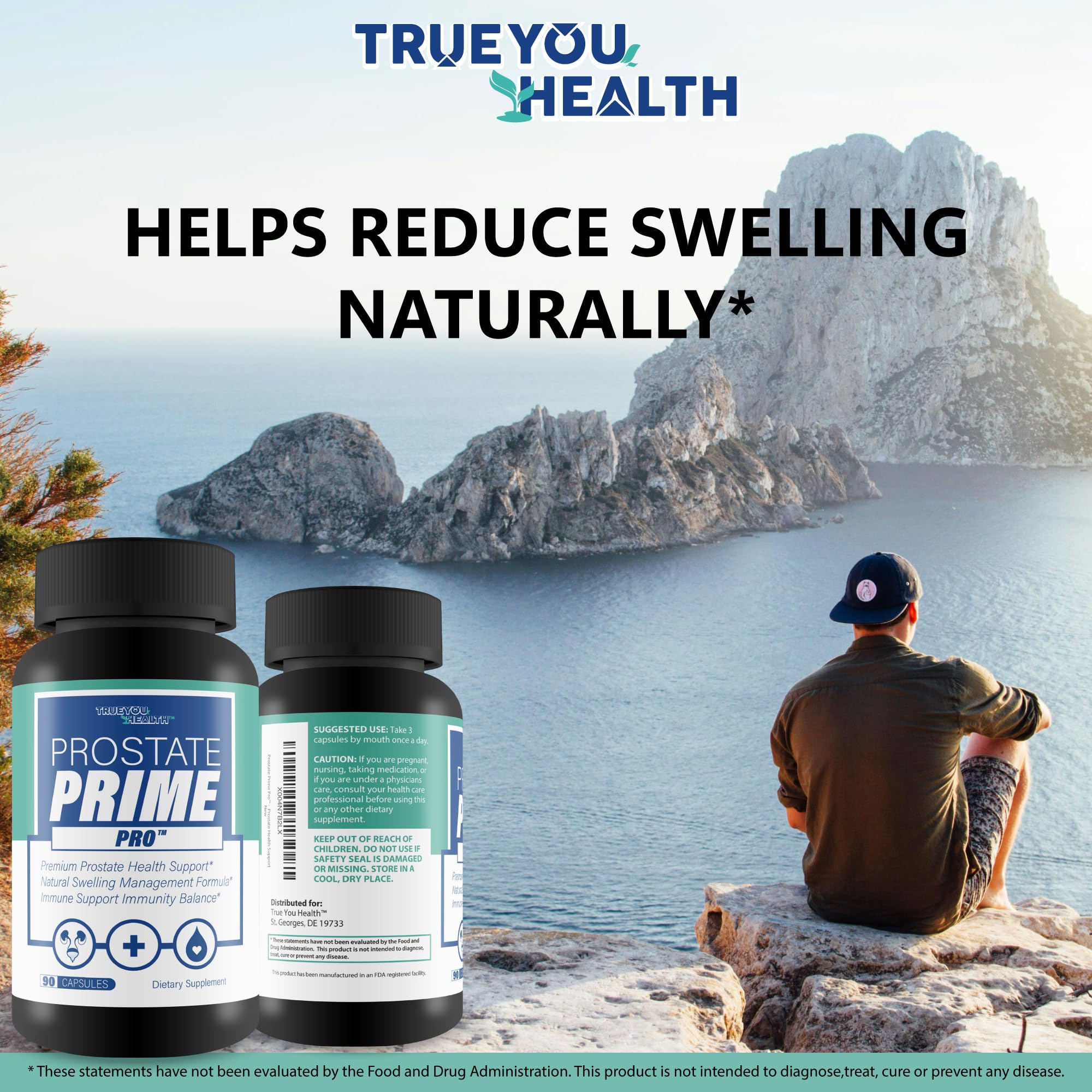 Prostate Prime Pro - Improved Formula - Our Best Prostate Support Supplement For Men’s Health - Natural Prostatitis Prostate Health - Natural Prostate Remedies - Men Prostate Vitamin Prostaprime Pills True You Health Au supplements