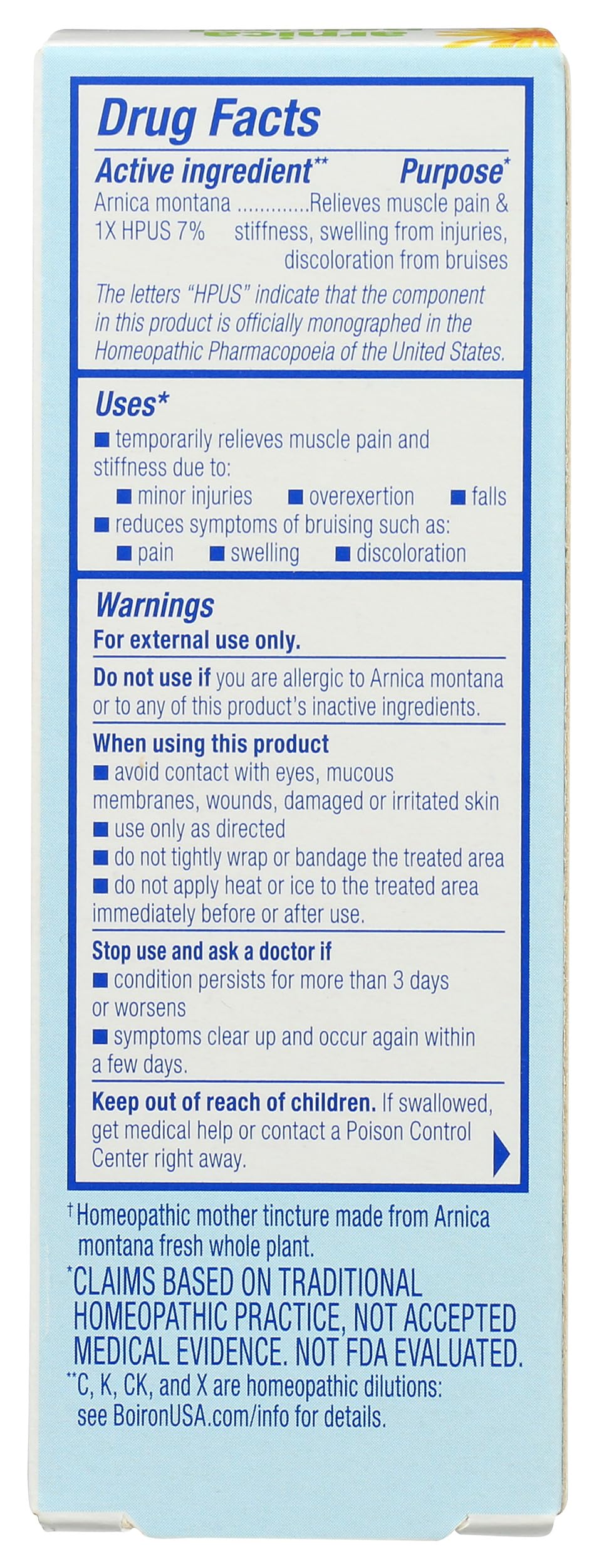 Boiron Arnicare Cream, Homeopathic Medicine for Pain Relief, 1.3 Ounce (Pack of 1) Boiron Au supplements