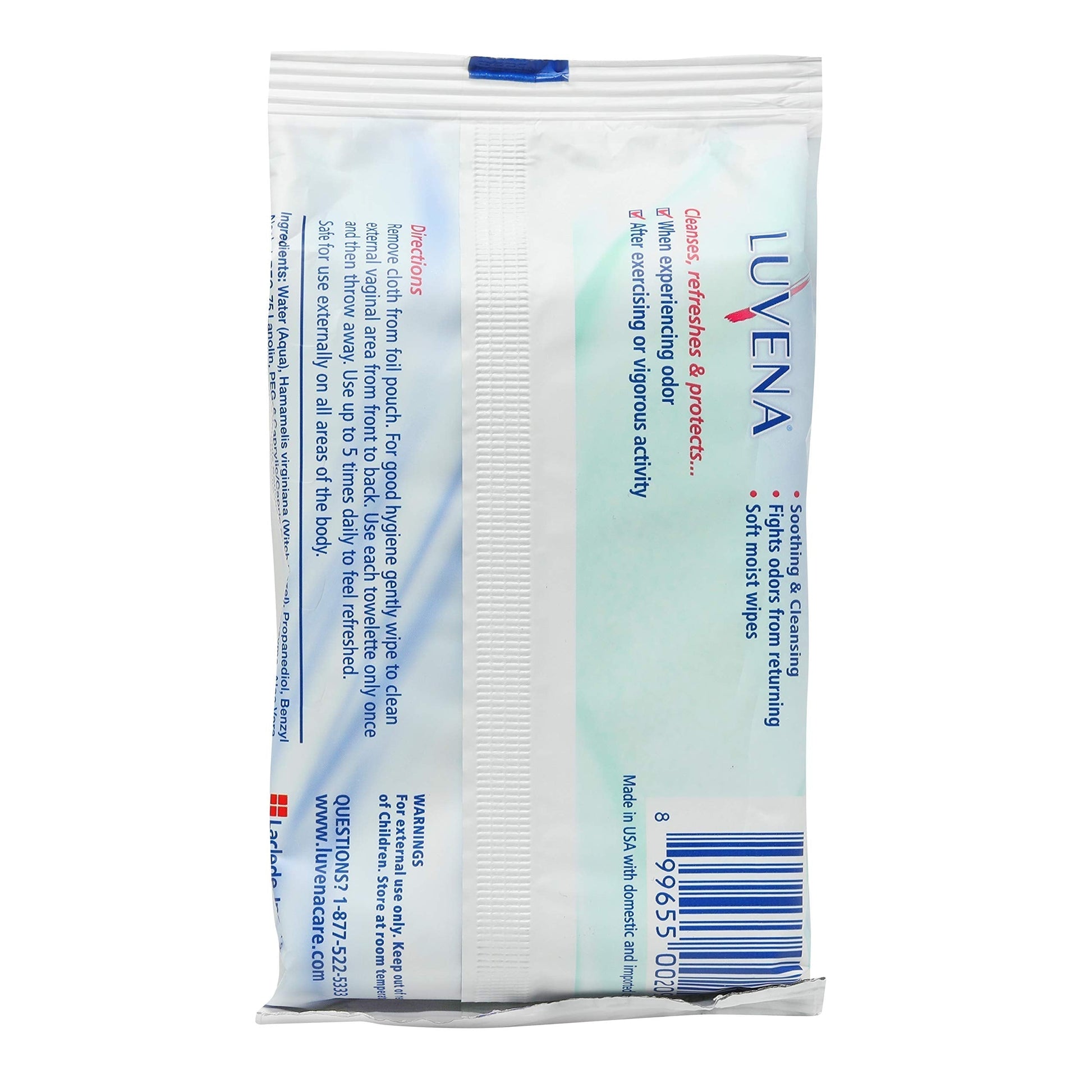 Luvena Feminine Wipes - Soft Wet Wipes for Women - Refresh & Resist Odor - Gynecologist Tested LUVENA Au supplements