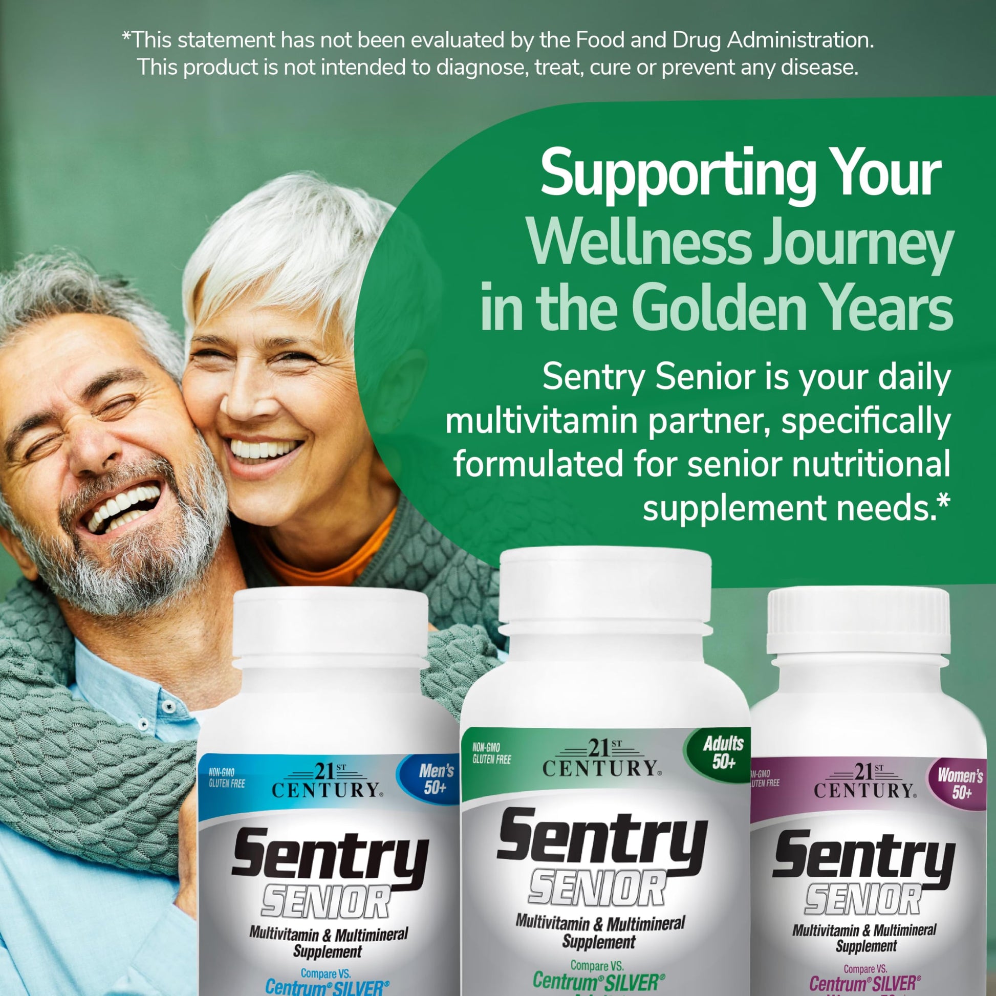 21st Century Sentry Senior Tablets, 265 Count 21st Century Au supplements