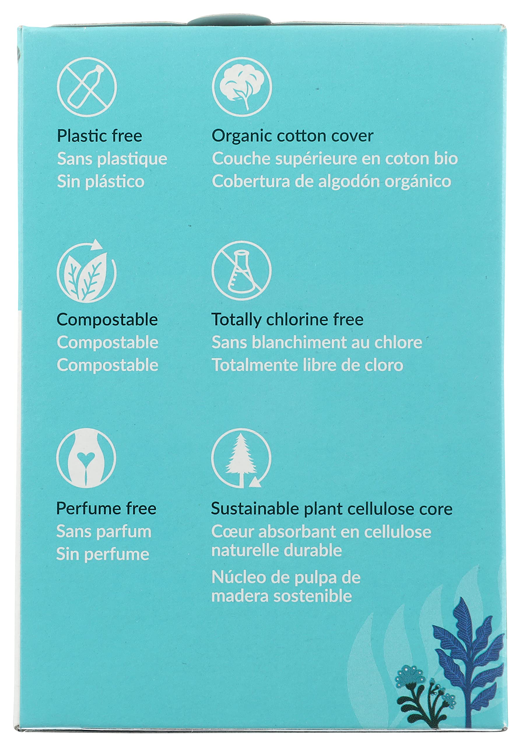 Natracare Slim Fitting Ultra Pads with Wings, Long, Made with Certified Organic Cotton NATRACARE Au supplements