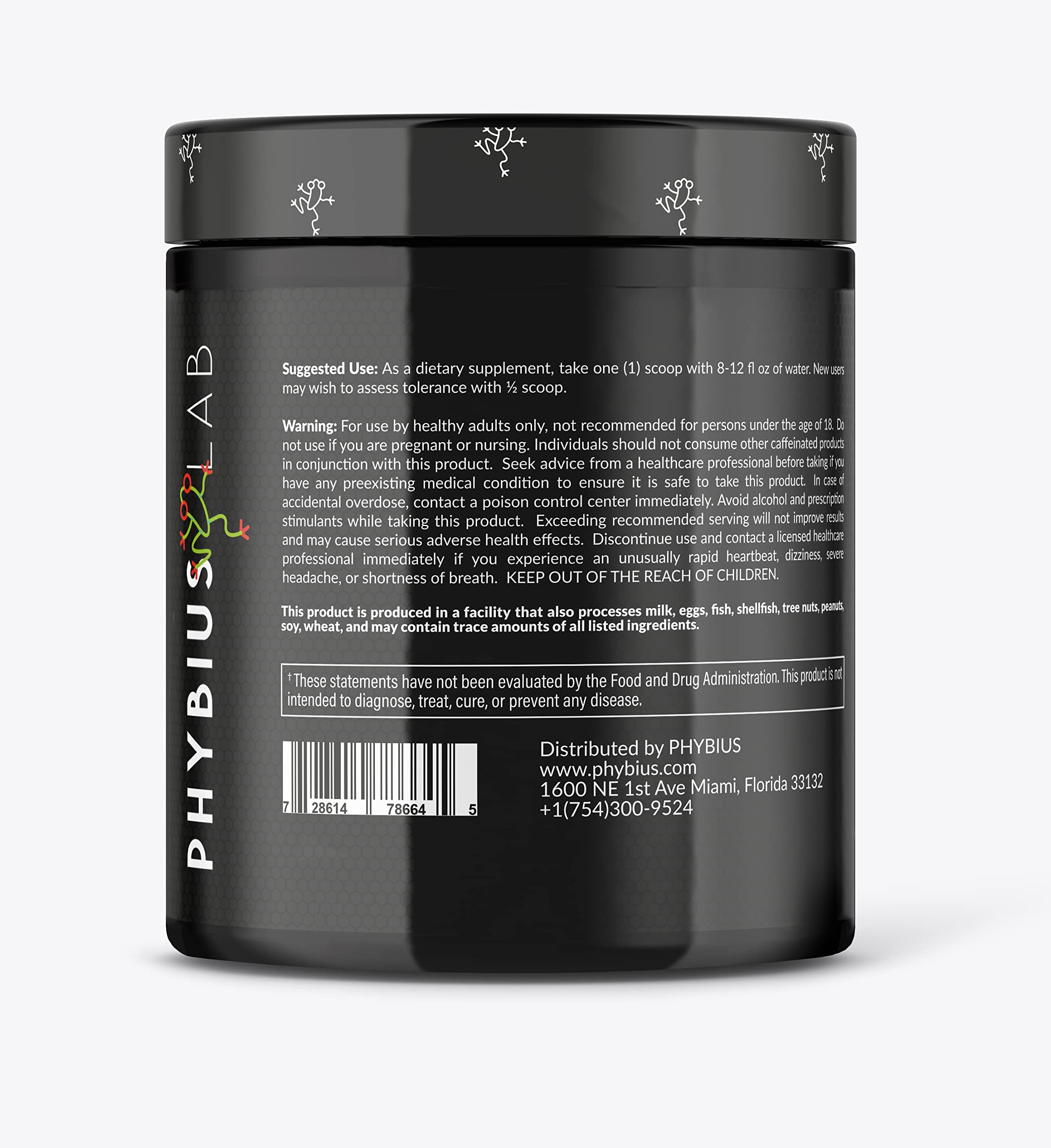 PHYBIUS Lab AM Pre-Workout (Sour Watermelon) Focus, Strength, Powder, 30 Servings PHYBIUS Lab Au supplements