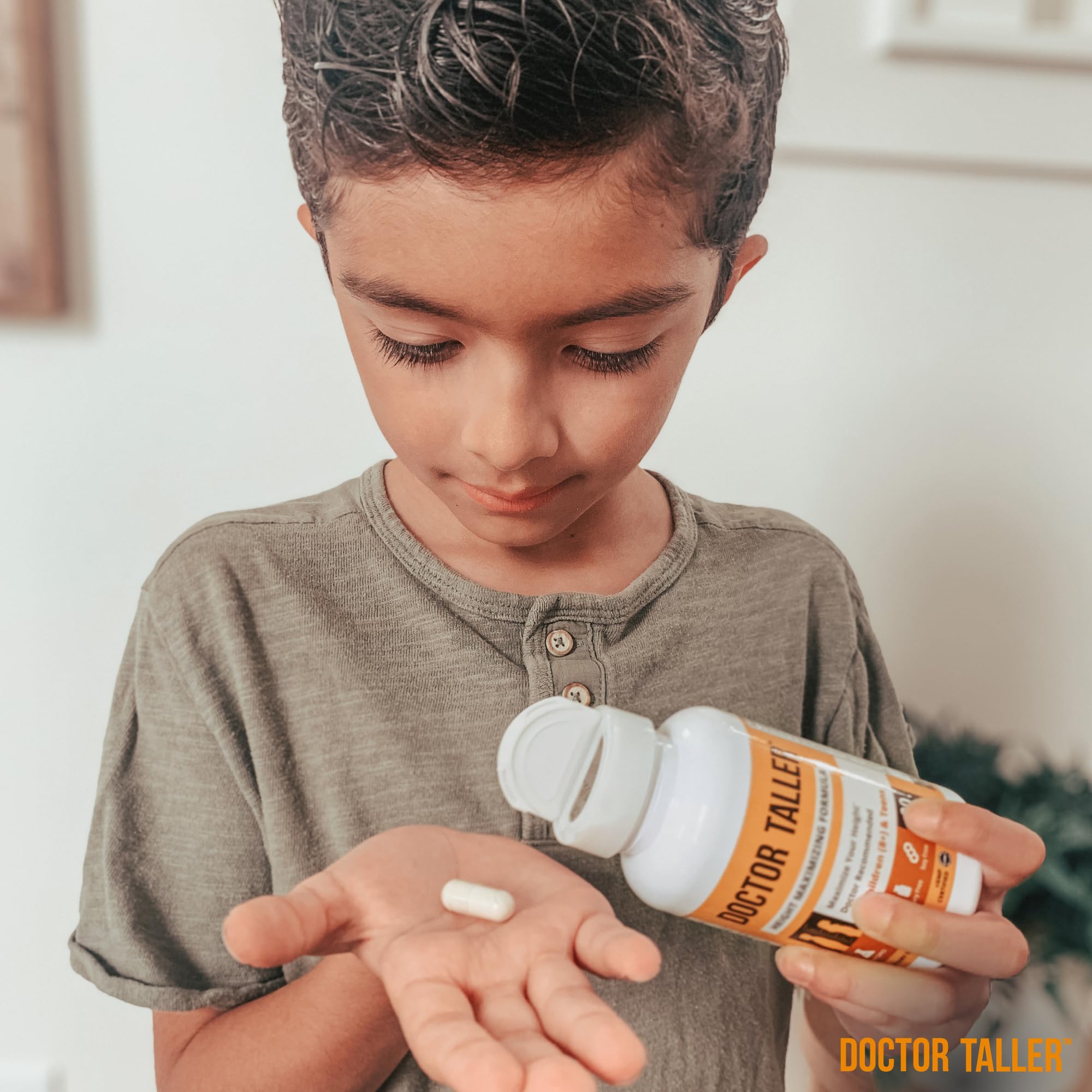 NuBest Doctor Taller - Bone Strength Supports, Enhance Immune System - Keto with Calcium, Vitamin D3, Vitamin K2, Amino Acids & Herbs for Children (8+) - 60 Vegan Capsules | 1 Month Supply NuBest Au supplements