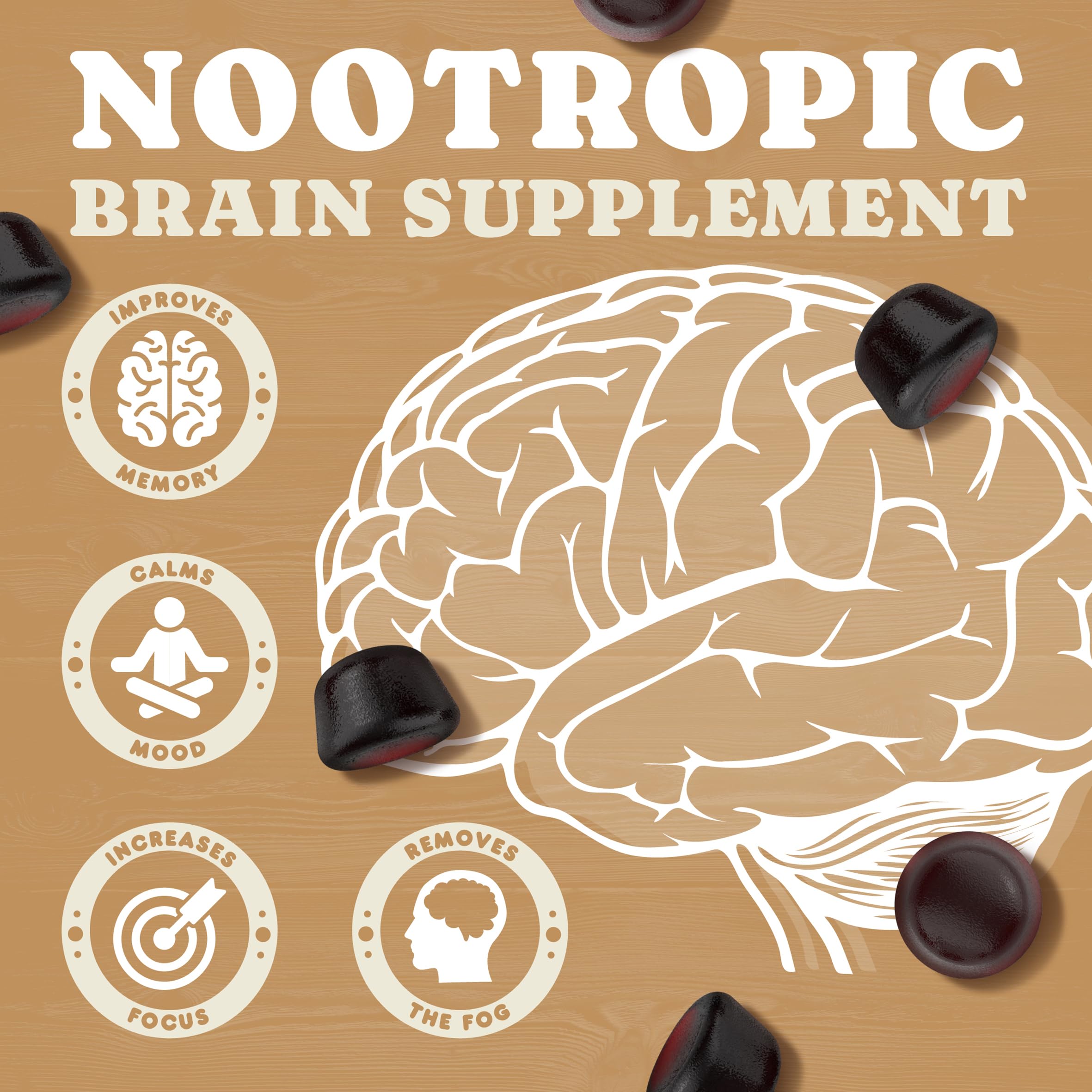 Biolore Mushroom Complex Gummies: 10 Powerful Mushrooms with Chaga, Lions Mane Biolore Au supplements
