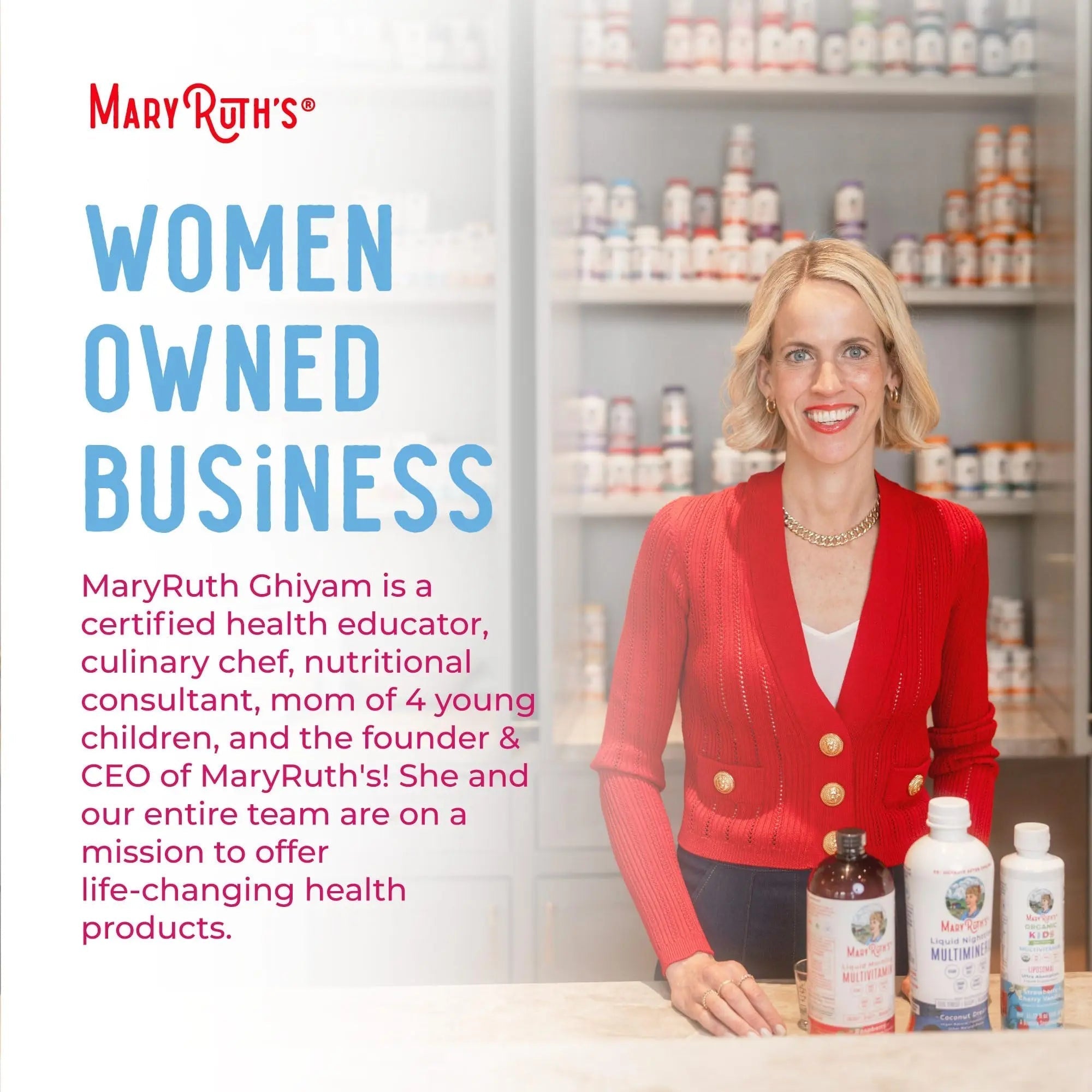 MaryRuth Organics Multivitamin for Women 40+, Womens Multivitamin Liposomal, Immune Support Supplement MaryRuth Organics Au supplements