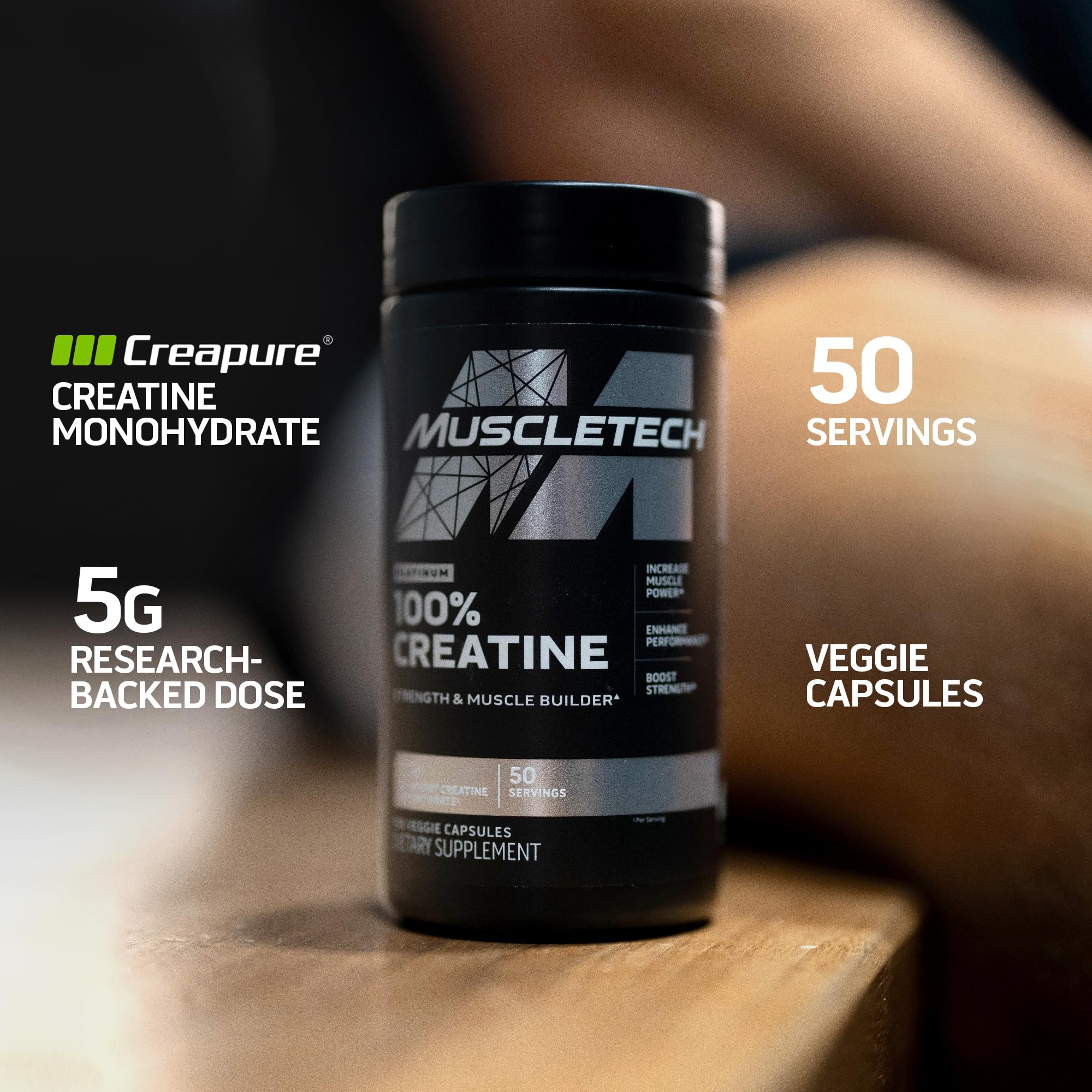 MuscleTech Platinum 100% Creatine Pills | Creatine Monohydrate Pill| | Muscle Recovery MuscleTech Au supplements
