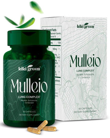 KIKI Green MULLEIO Lung Health Capsules: Herbal Supplement for Lung Cleanse, Better KIKI Green Au supplements