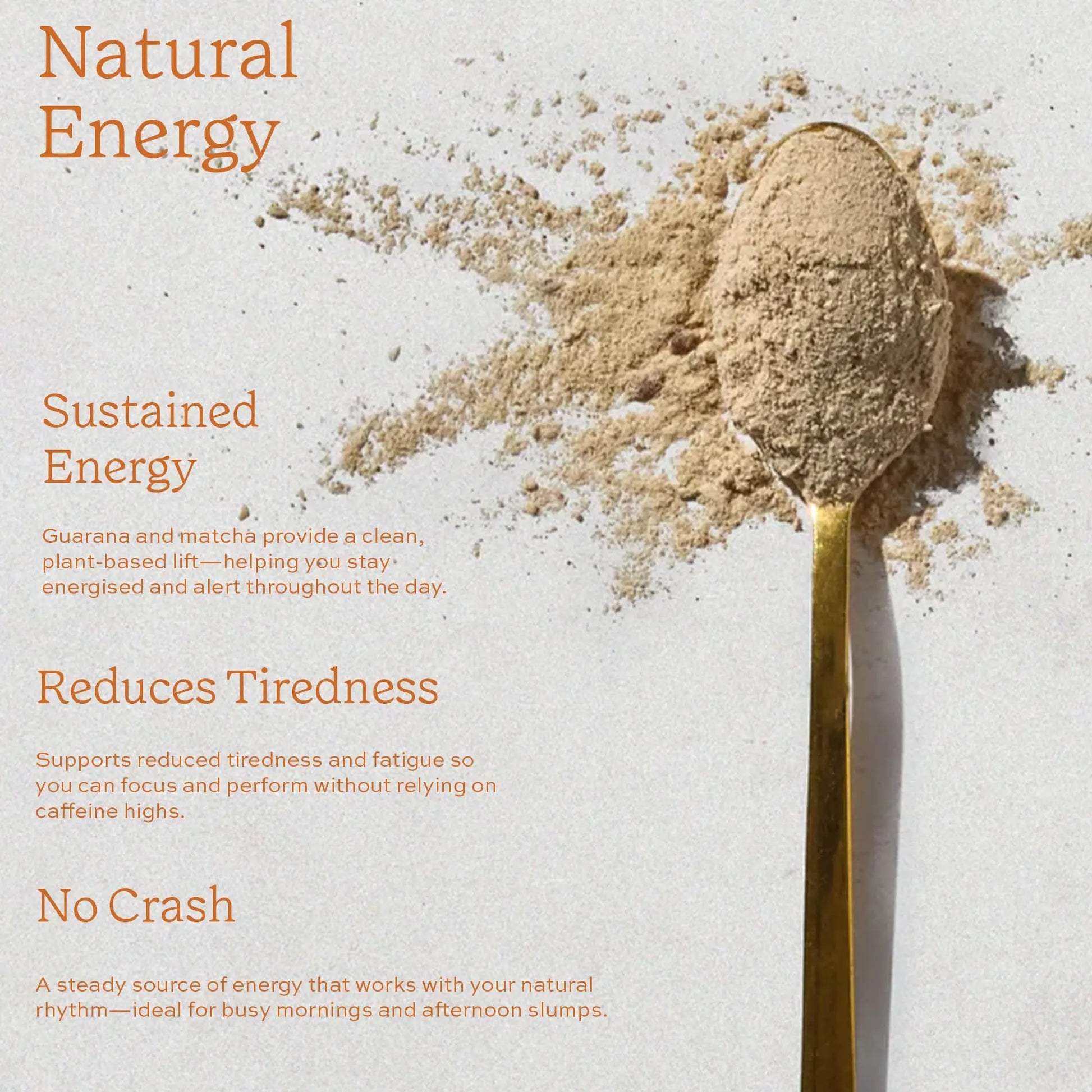 Aduna Organic Energy Superfood Blend | 100% Natural Stir-in Blend With 10+ Superfoods for Natural Energy, Focus & Reduced Tiredness | Vegan Powder for Yogurt, Juices, & Smoothies | 250g Aduna Au supplements