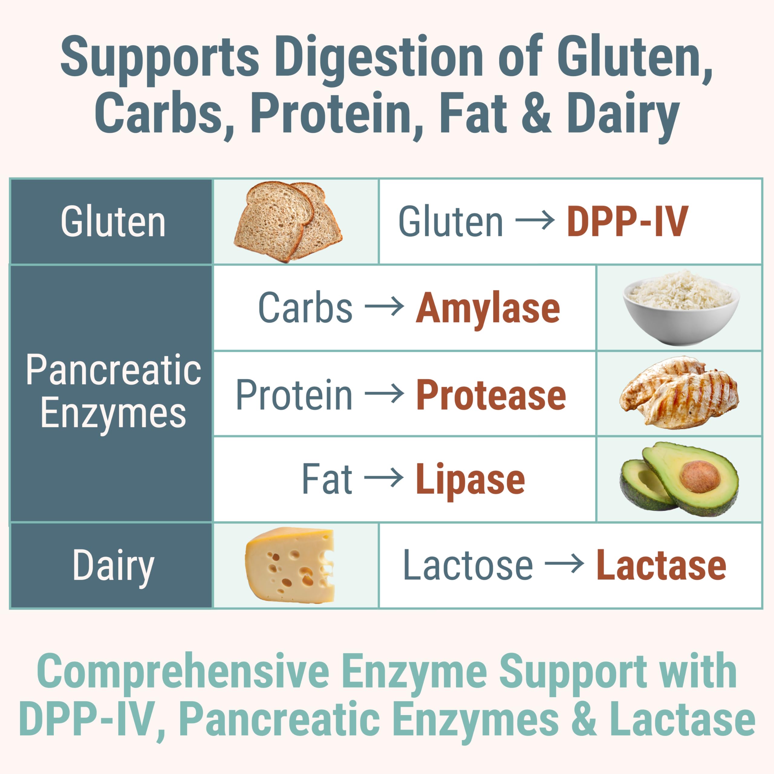 Gluten & Lactase Digestive Enzyme Gummies – Lactase Pancreatic Enzymes with DPP‑IV Lipase Gluco‑Amylase Lactase, Drops Chewables Capsules Pills Powder Supplement Alt, Pancreatic Support, for Kids SHIZAM Au supplements