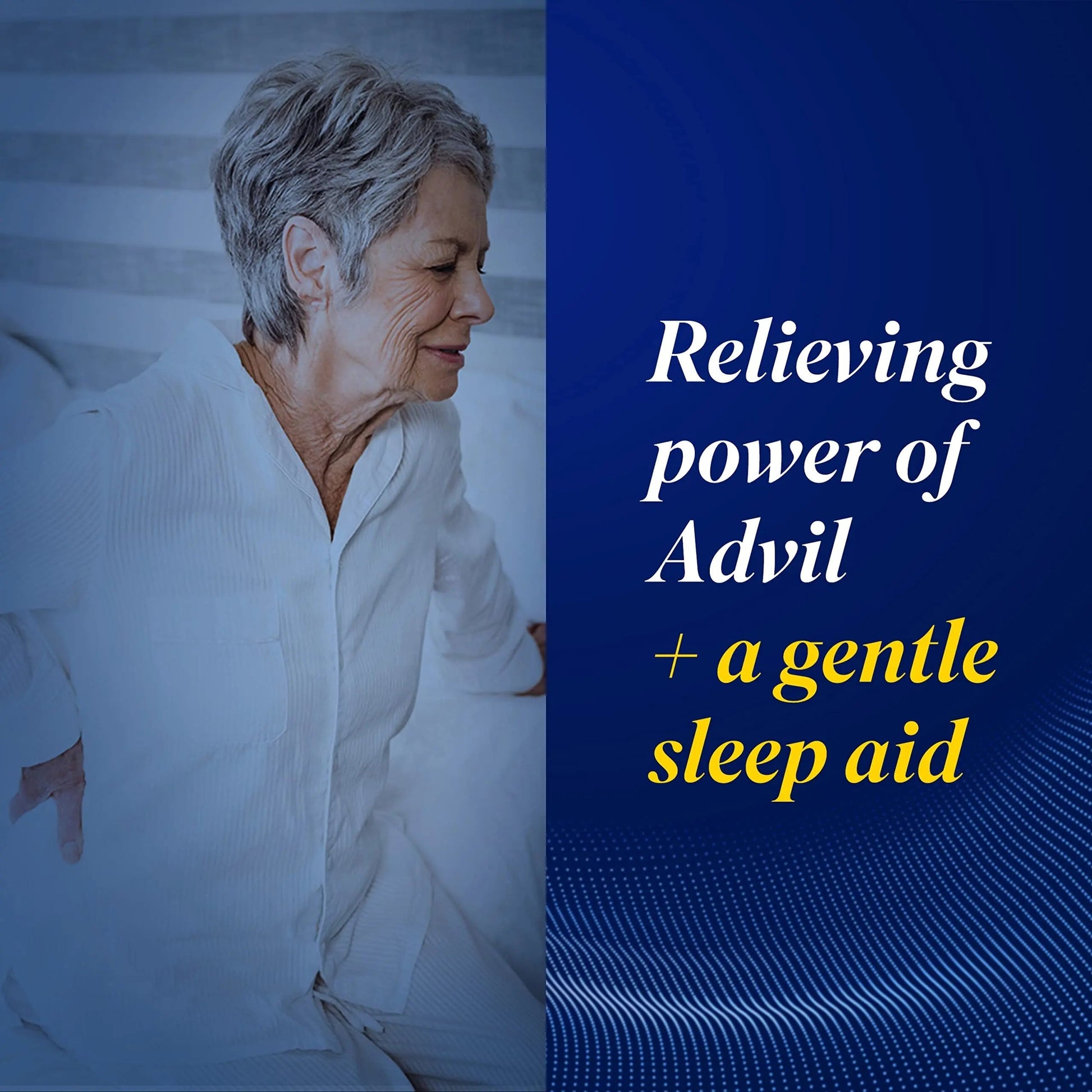 Advil PM Pain Reliever and Nighttime Sleep Aid, Pain Medicine with Ibuprofen for Pain Relief and Diphenhydramine Citrate for a Sleep Aid - 40 Coated Caplets Advil Au supplements
