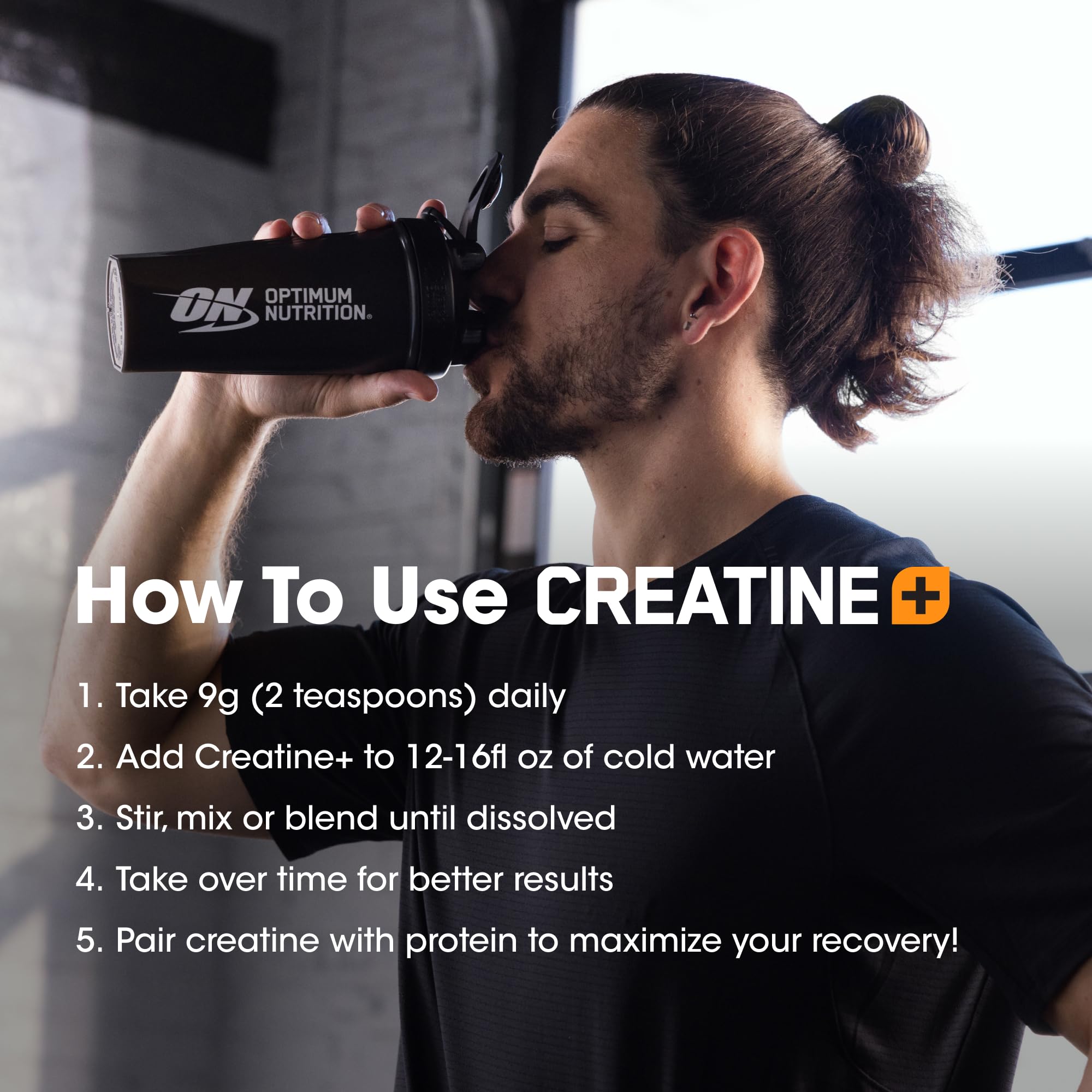 Optimum Nutrition Creatine Monohydrate Plus Powder, Orange Passionfruit Flavored Creatine Performance Blend With Electrolytes for Hydration, Added Vitamins, 40 Servings, 360 Grams (Packaging May Vary) Optimum Nutrition Au supplements