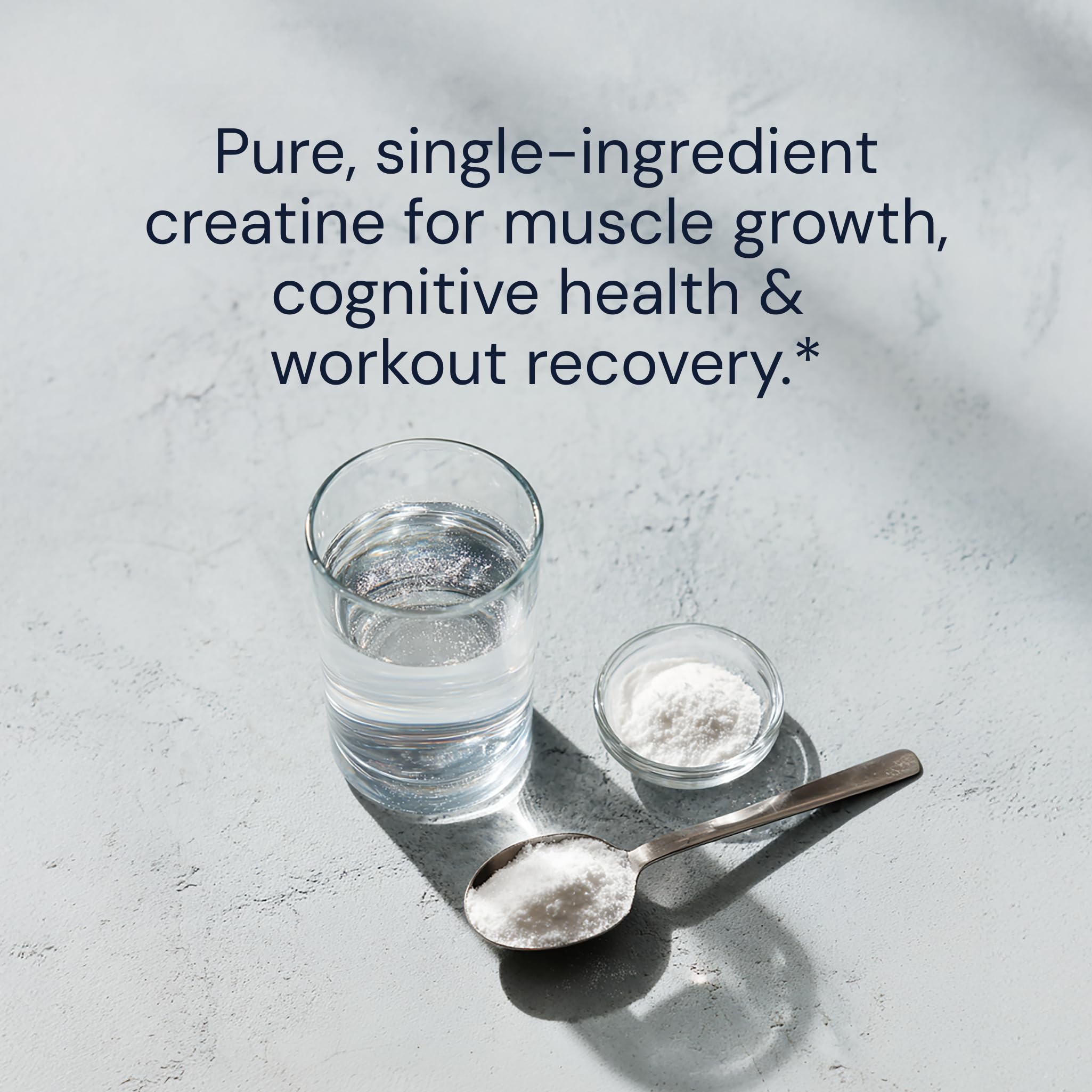 Blueprint Bryan Johnson Creatine Monohydrate Powder – Amino Acid Powder - Supplement Supports Muscle Growth, Recovery, Strength & Focus – Unflavored Creatine for Women & Men – 5g Dose – 100 Servings Blueprint Bryan Johnson Au supplements