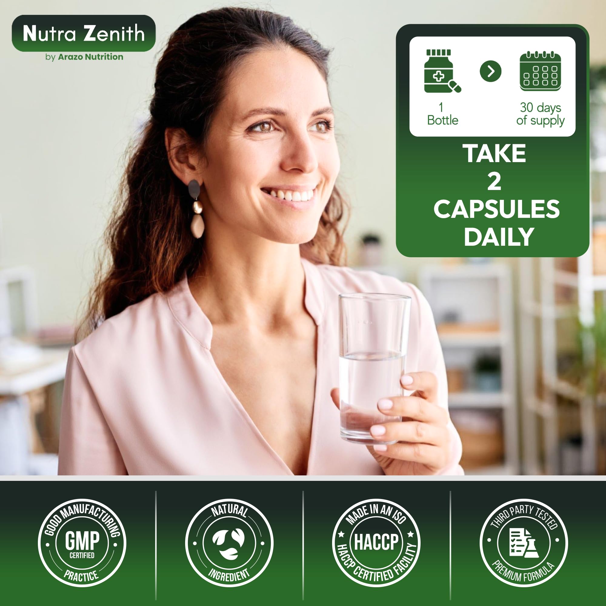AKG Anti-Aging & Energy Boost Supplement with Vitamin B6, Vitamin C & L-Arginine – 60 Capsules for Youthful Skin, Cellular Renewal & Vitality Support Arazo Nutrition Au supplements