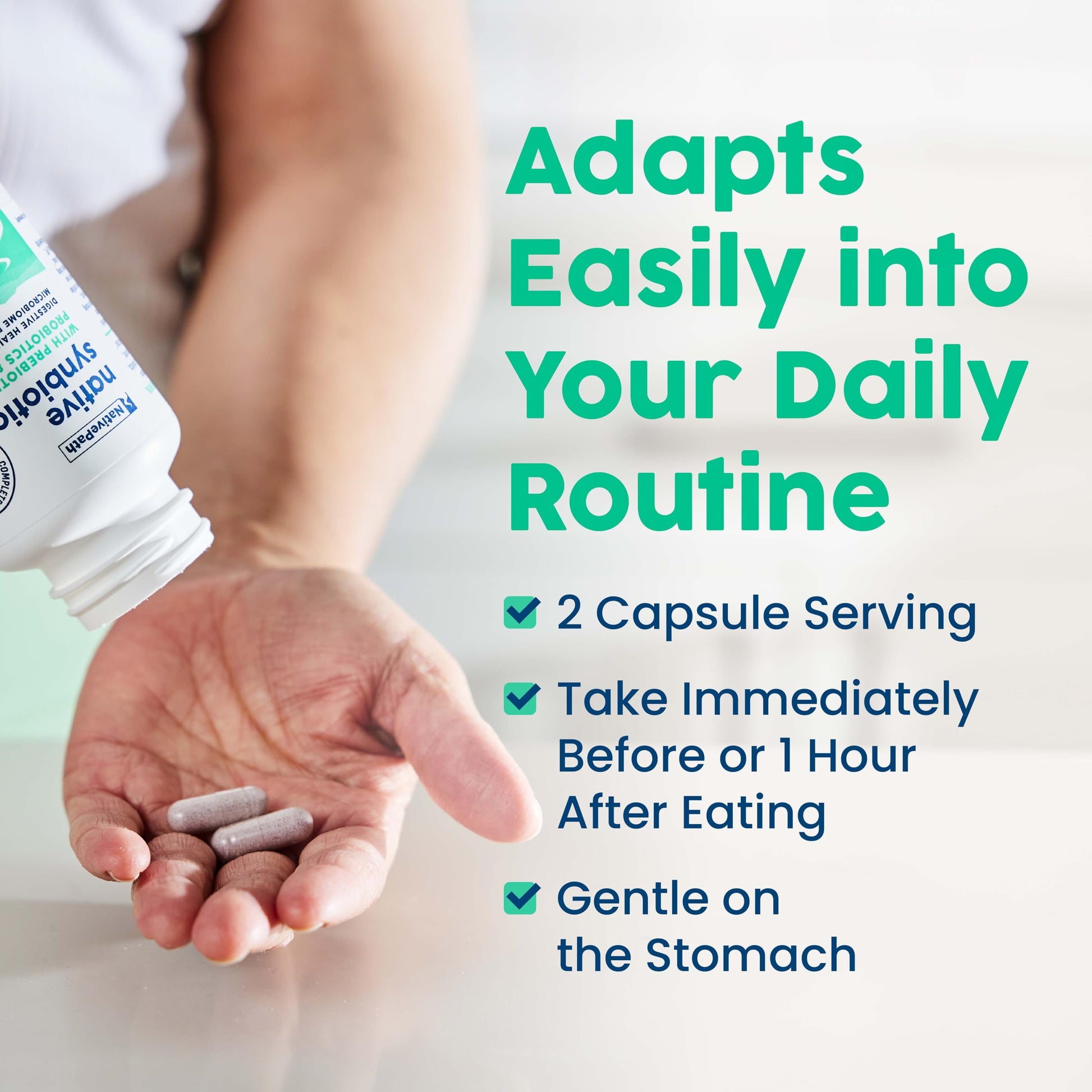 NativePath Complete Synbiotic - Pre, Pro & Postbiotic 3-in-1 for Gut Health & Digestive Support - 10 Billion CFU, 30 Servings NativePath Au supplements