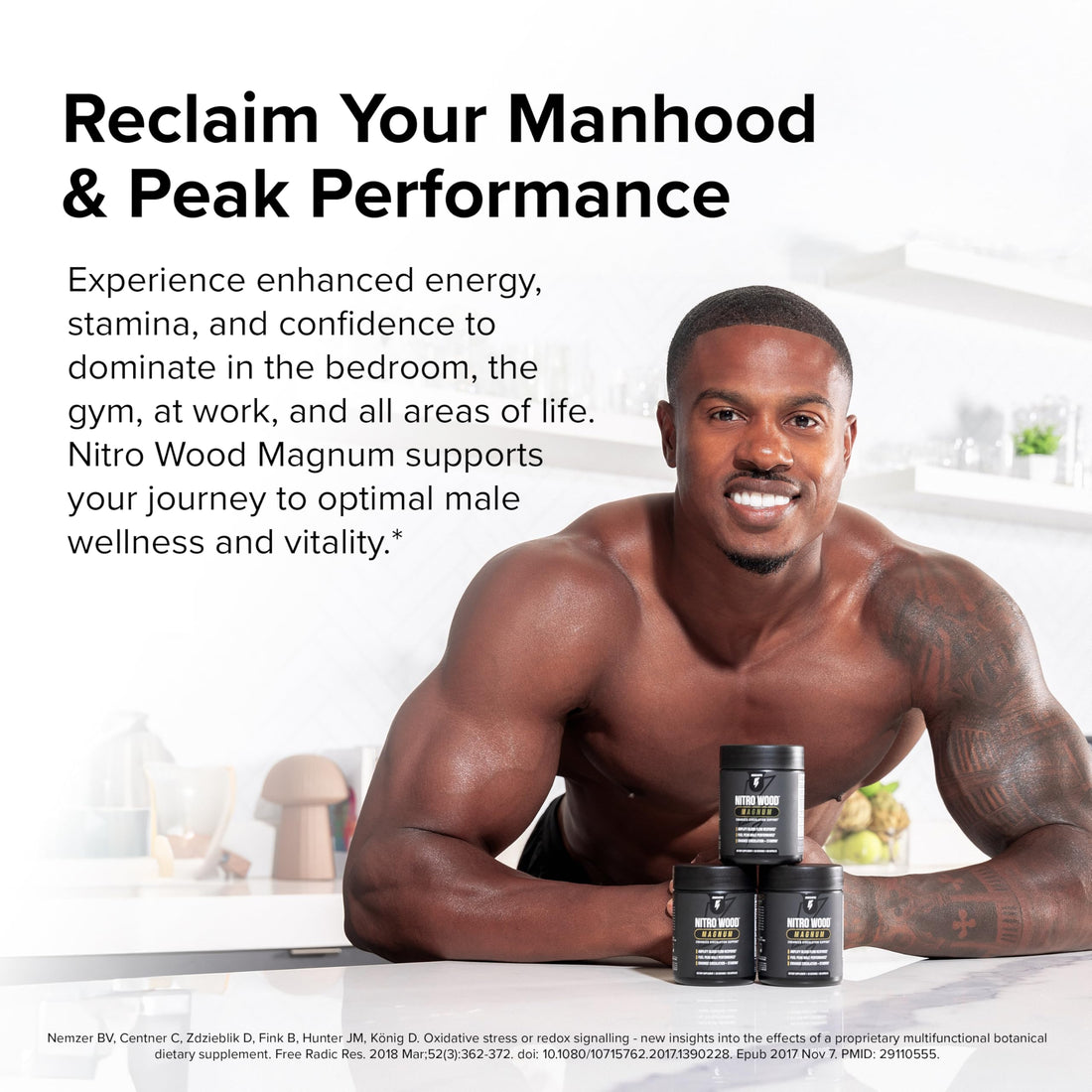 InnoSupps Nitro Wood Magnum – Nitric Oxide Booster for Men – Supports Blood Flow, Circulation & Male Performance – Stamina, Endurance & Size Support – 60 Veg Capsules InnoSupps uk supplements