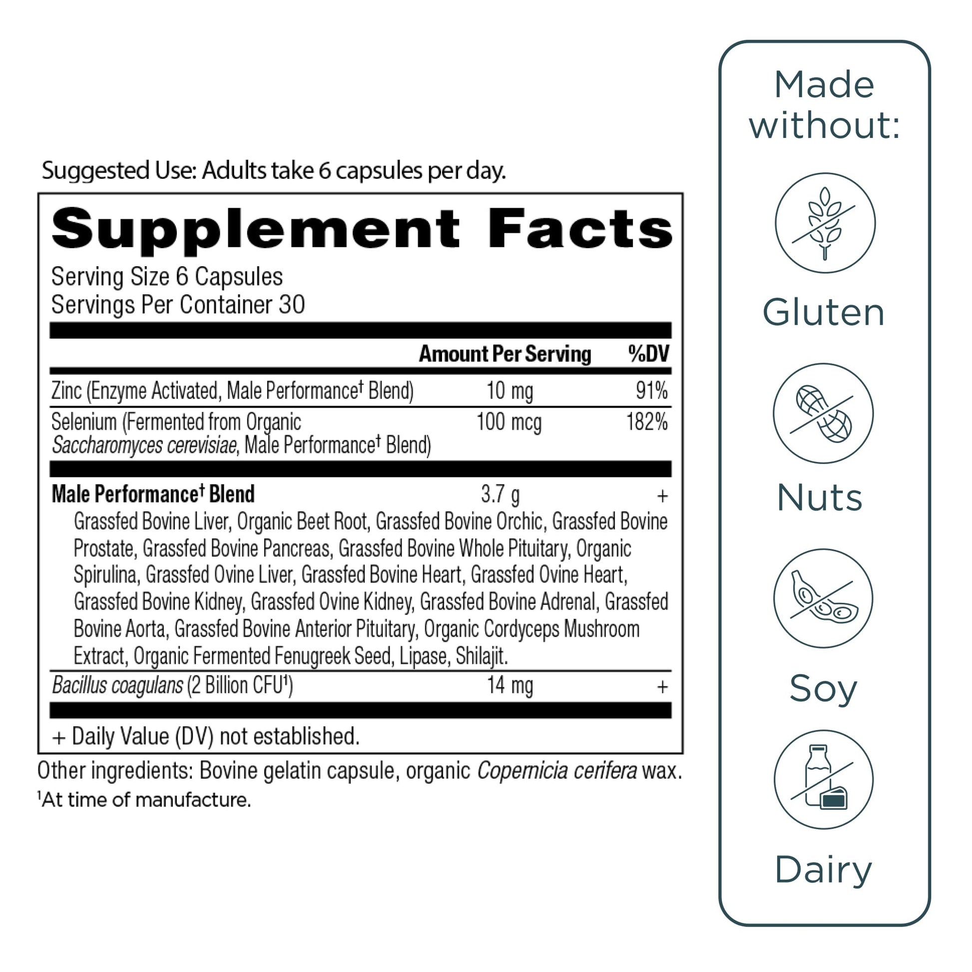 Ancient Nutrition Organ Supplements for Men, Grass-Fed and Wild Organ Complex Capsules, Liver, Prostate, Pancreas Supports Male Performance, Healthy Aging, 180 Ct Ancient Nutrition Au supplements