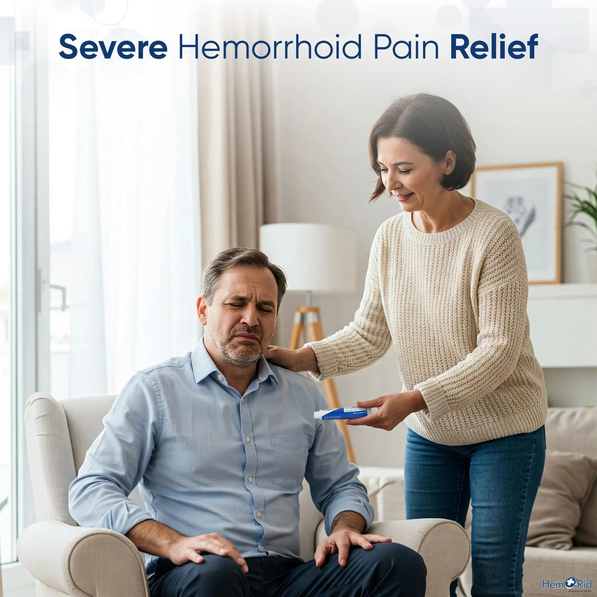 HemRid Maximum Strength Lidocaine Cream for Pain Management. Fast-Acting Hemorrhoid Solution with 5% Lidocaine. Instant Anal Itch and Numbing Effect HemRid Au supplements