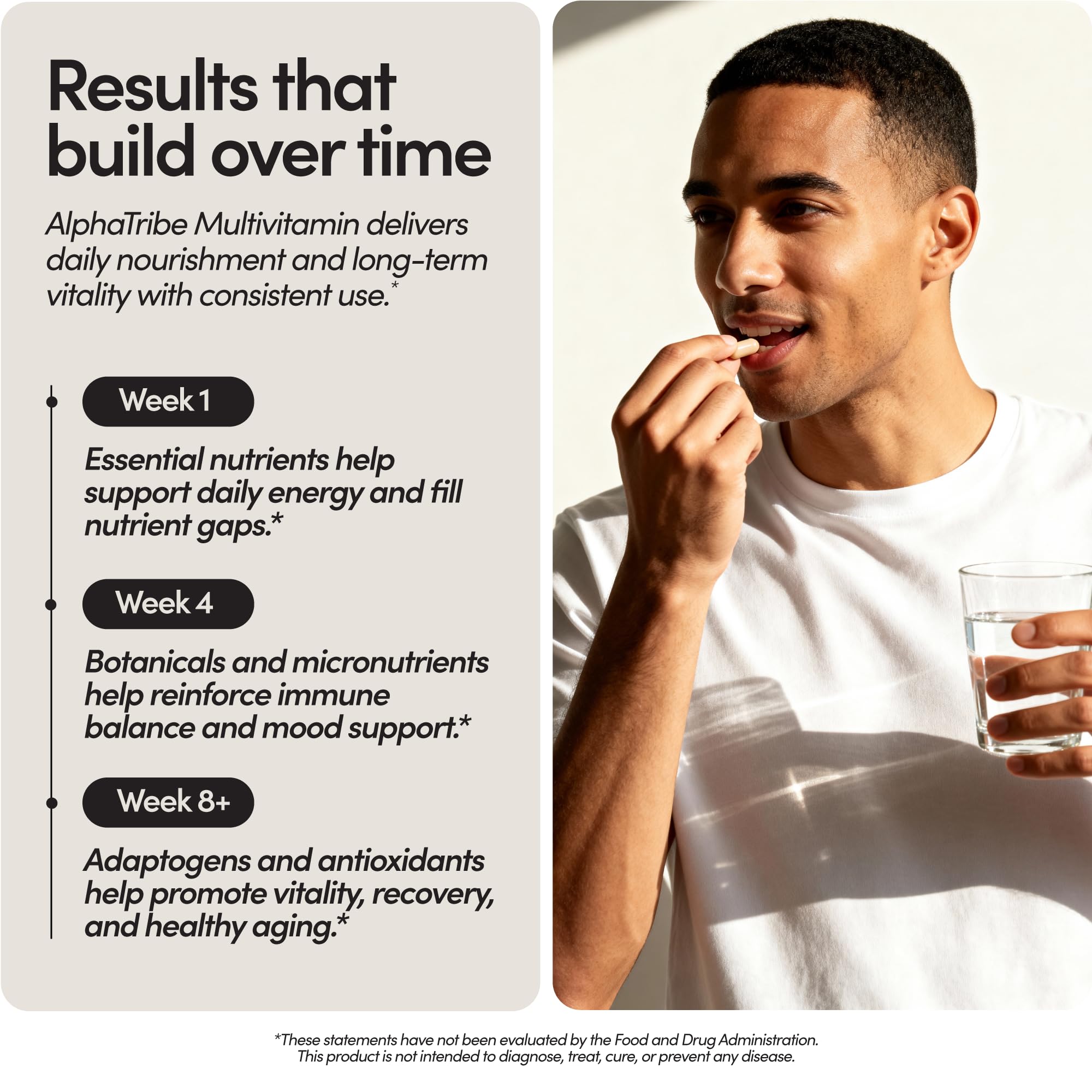 Alpha Tribe Multivitamin for Men with Seamoss Black Seed Oil Ashwagandha Burdock Root, Turmeric Bladderwrack, Vitamin C, Elderberry, Manuka, Yellow Dock | Daily Men's Vitamins and Minerals Supplement Alpha Tribe Au supplements