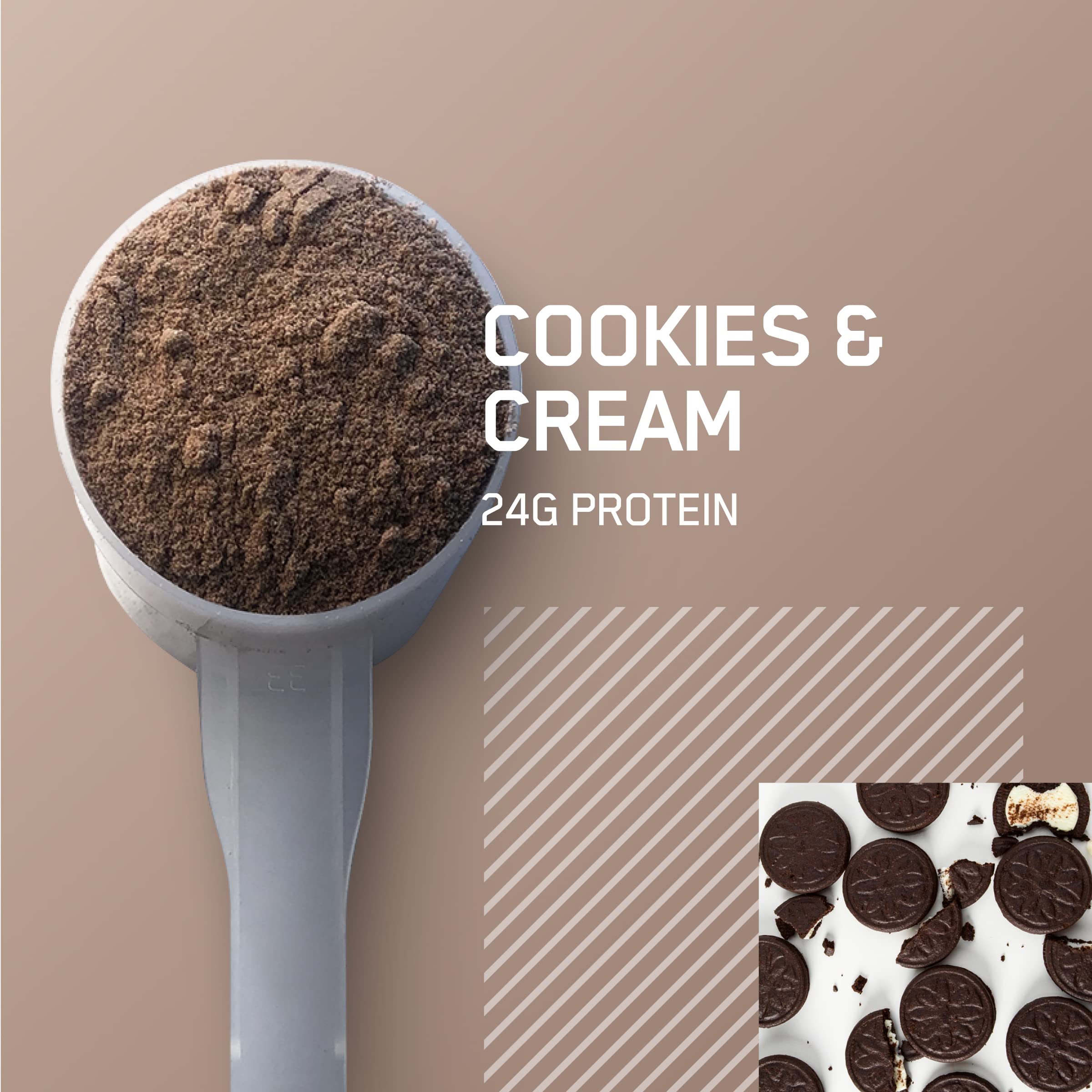 Optimum Nutrition Gold Standard 100% Whey Protein Powder, Cookies & Cream Optimum Nutrition Au supplements