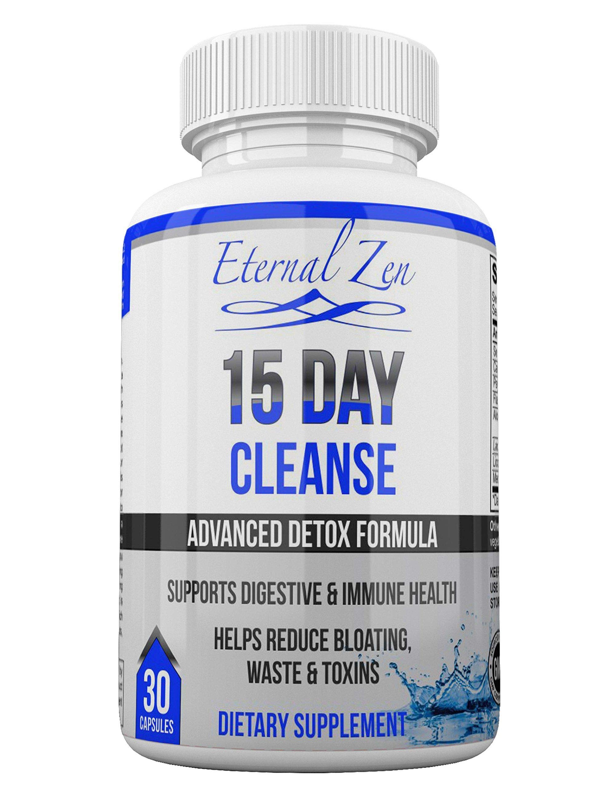 Eternal Zen 15 Day Colon Cleanser Detox with Extra Strength Herbs, Senna is a Fast Acting Eternal Zen Au supplements