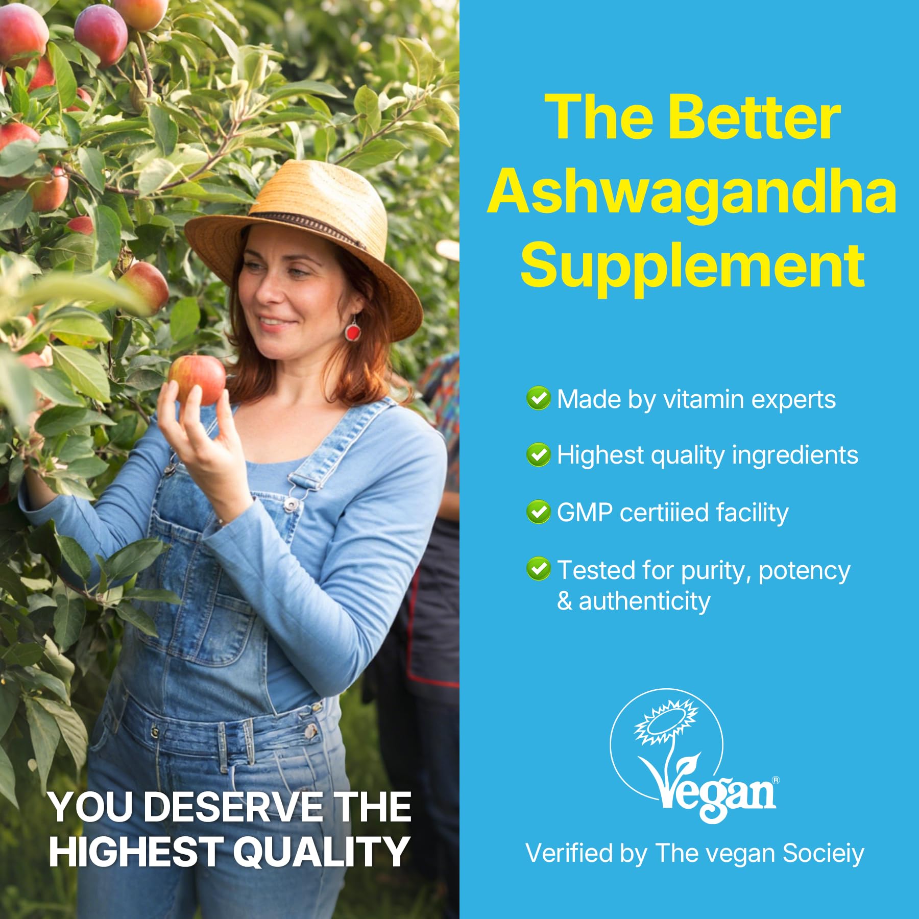 Ashwagandha Gummies 2000mg for Women Men - Sugar Free, Vegan - Organic Ashwagandha Root Extract Supplements Gummy & Vitamin D3, B12 and Turmeric, Promote Relaxation, Mixed Berry Flavor, 120 Count LILICARE Au supplements