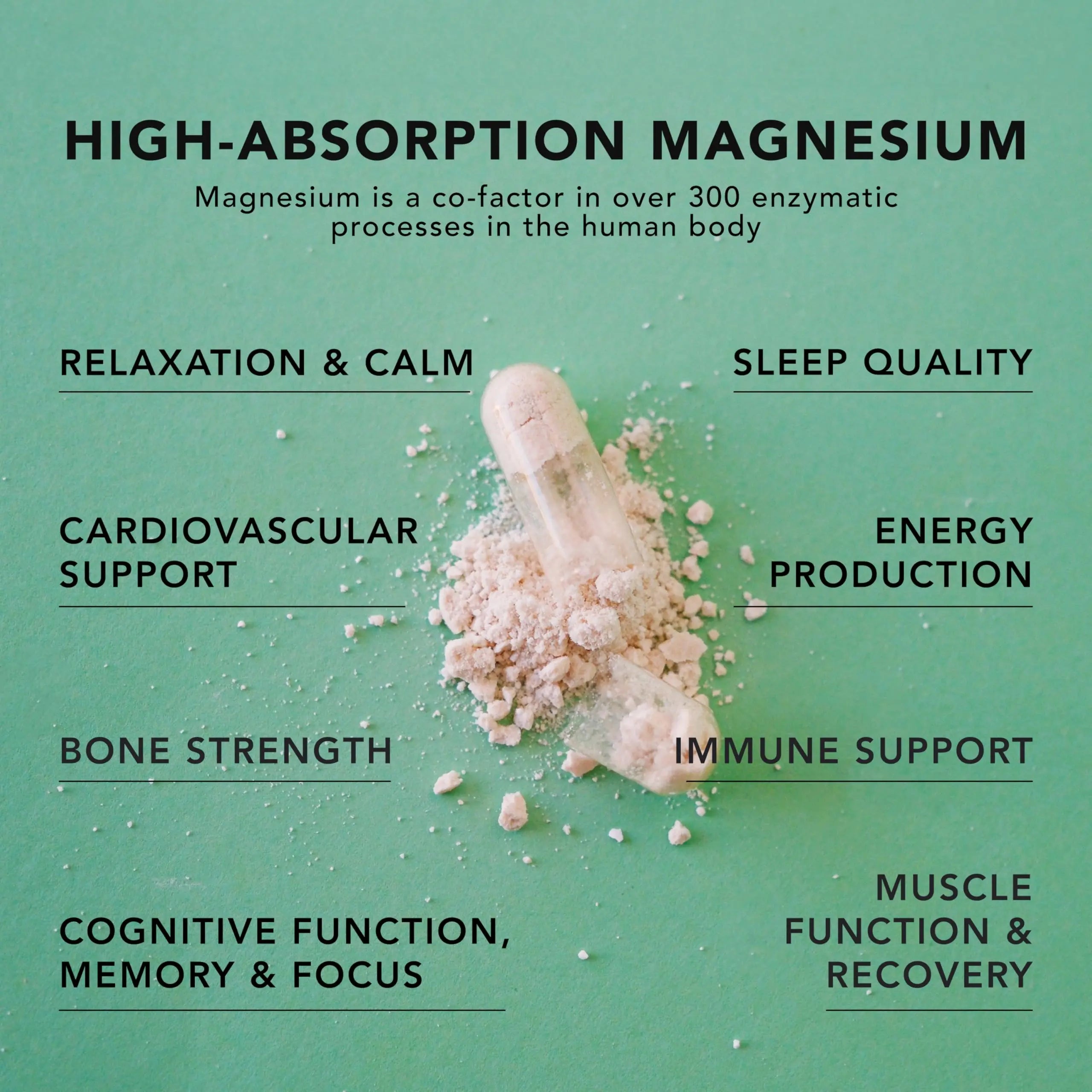 AMANDEAN Magtein Magnesium Complex. L-Threonate, Glycinate, Malate Triple Blend Chelated Magnesium Supplement. 90 Veggie Capsules. High Absorption Branded Ingredients. Brain Health, Sleep, Calm*. AMANDEAN Au supplements