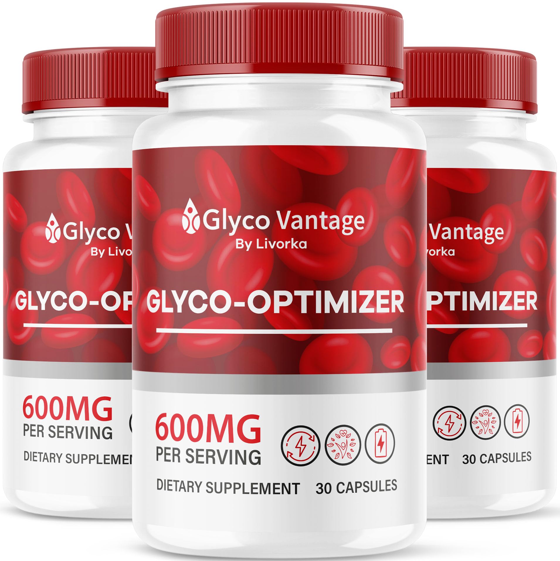 (3 Pack) Glyco Vantage Glyco Optimizer, Glyco Vantage, Glyco Vantage Capsules, Glyco Vantage Joint Optimizer, GlycoVantage Glyco Optimizer Pills, Glyco Vantage Support, 90 Capsules For 3 Months LIVORKA Au supplements
