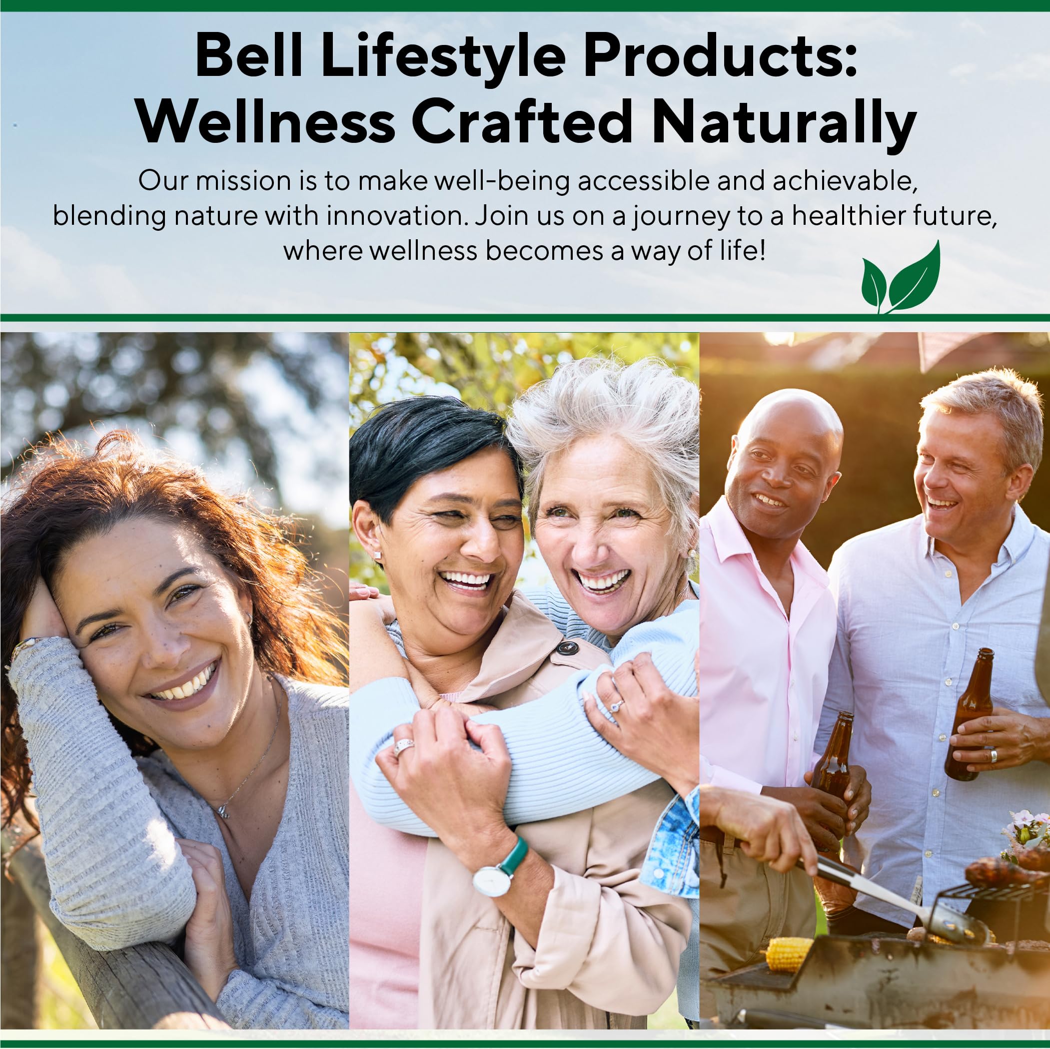 Bell Brain Function Lifestyle, Supports Cognitive Health with Ginkgo, Vitamin B12, Folate - 60 Vegetarian Capsules Bell Au supplements