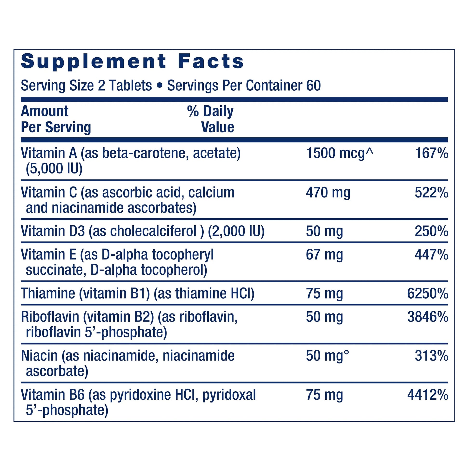 Life Extension Two-Per-Day Multivitamin 120 Capsules & 120 Tablets - Vitamins B, C, D, Zinc & Over 25 Vitamins, Minerals & Extracts Life Extension Au supplements