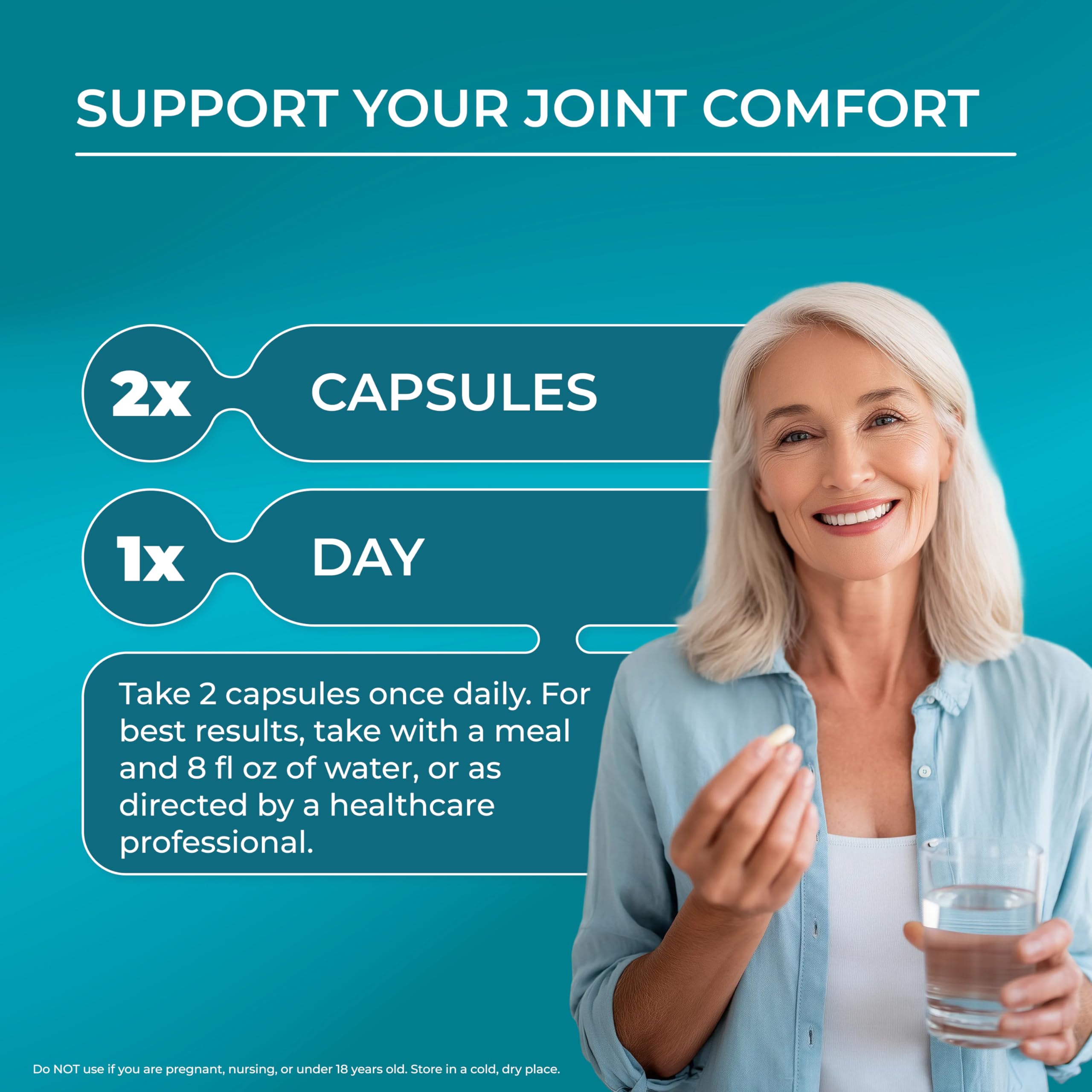 PUREHEALTH RESEARCH Comfortiq - Back Discomfort Supplement - Joint Health Support for Women & Men - with CoQ10, Turmeric, Acetyl L-Carnitine, Boswellia & More - 60 Capsules PUREHEALTH RESEARCH Au supplements